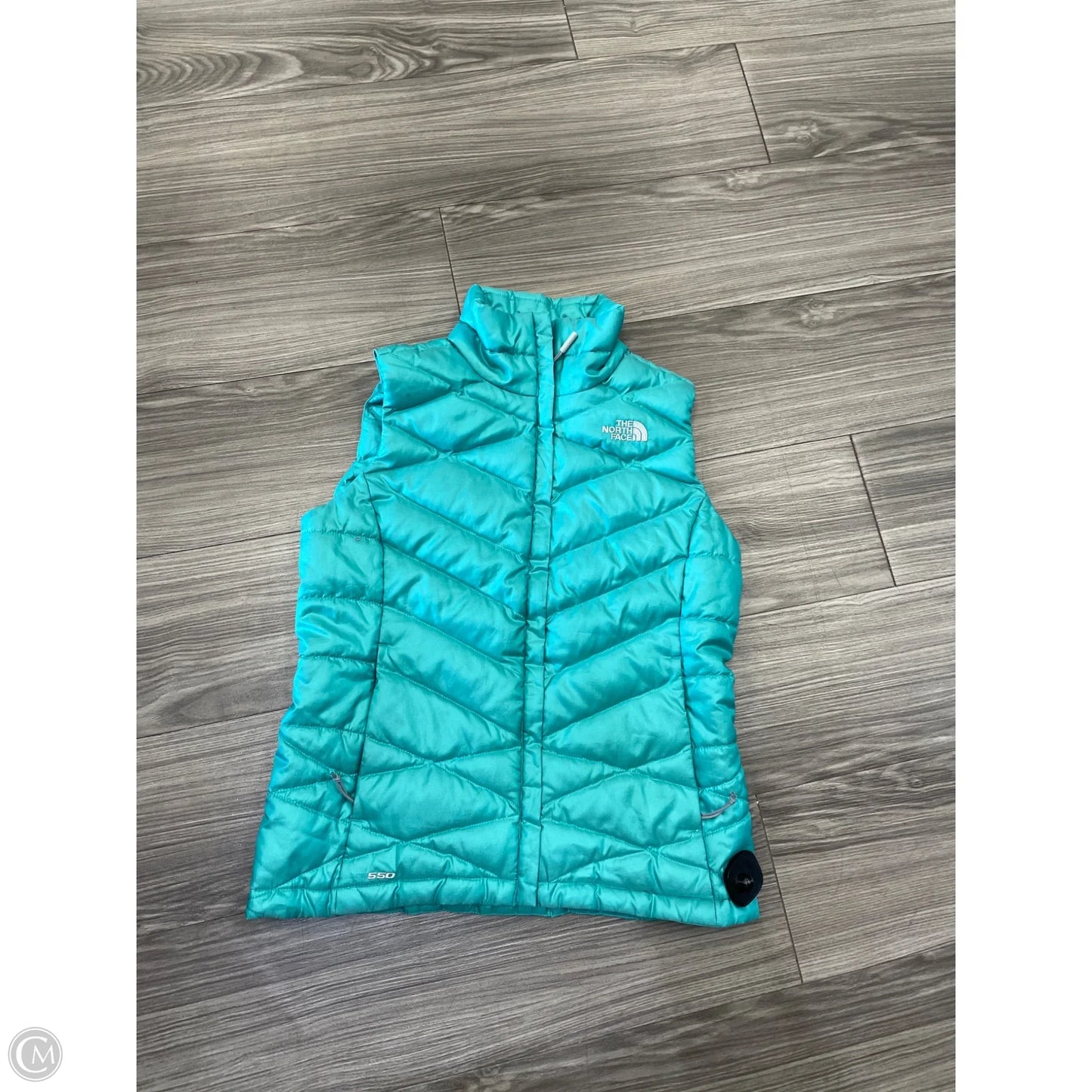 Vest Puffer & Quilted By The North Face In Blue, Size: S