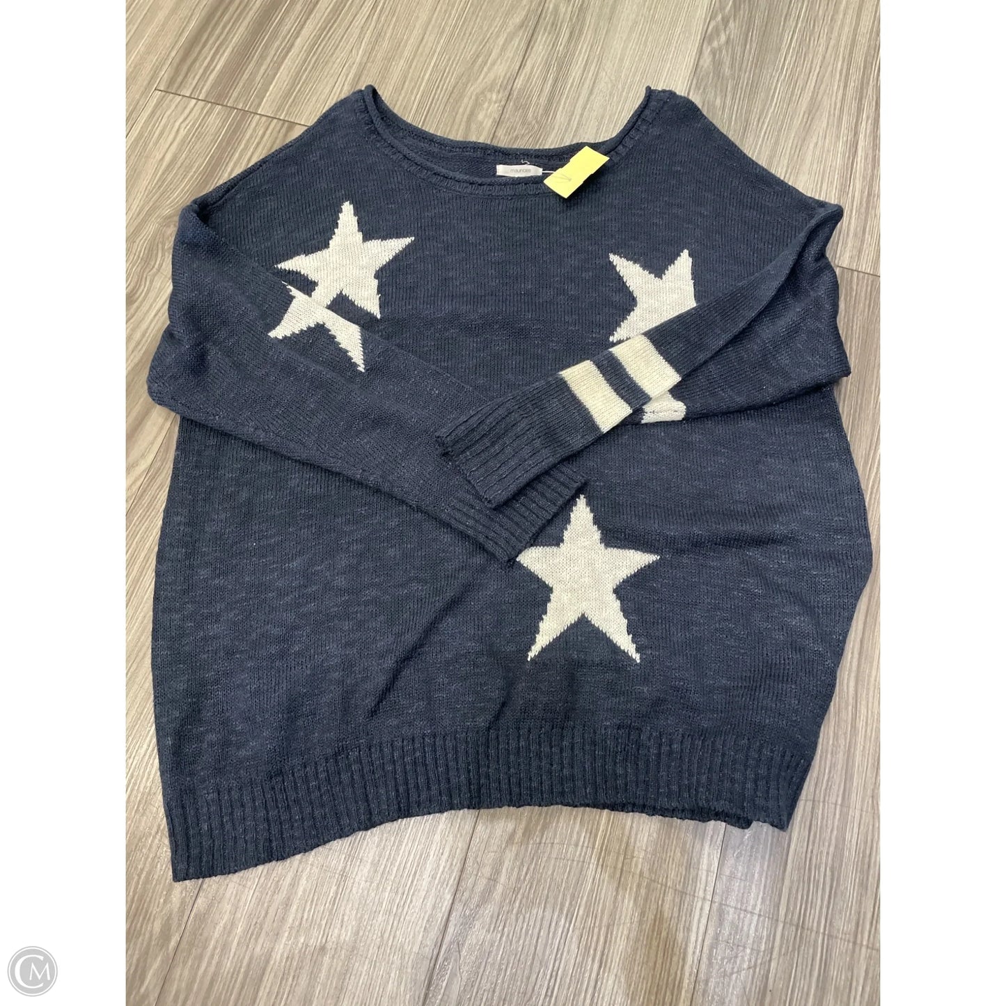 Sweater By Maurices In Blue, Size: 1x
