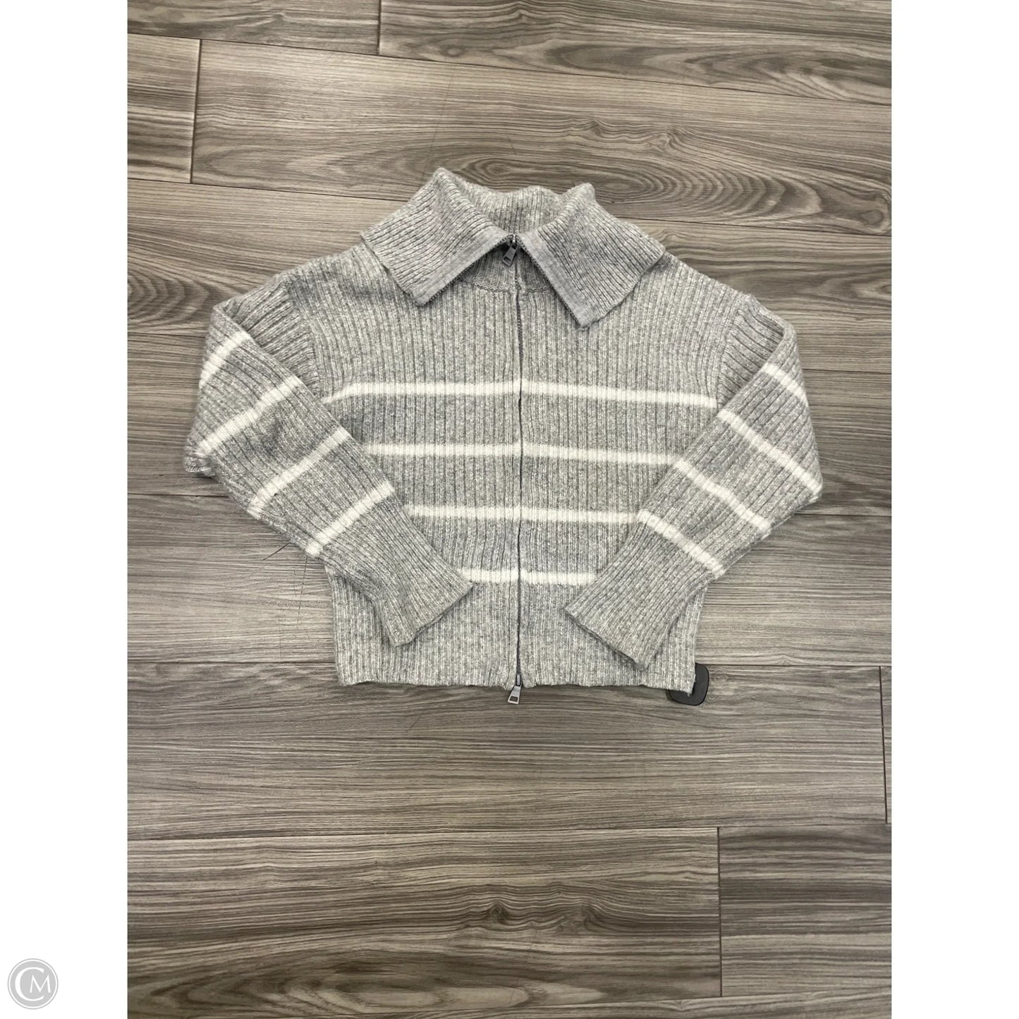 Sweater By Pink Rose In Striped Pattern, Size: L