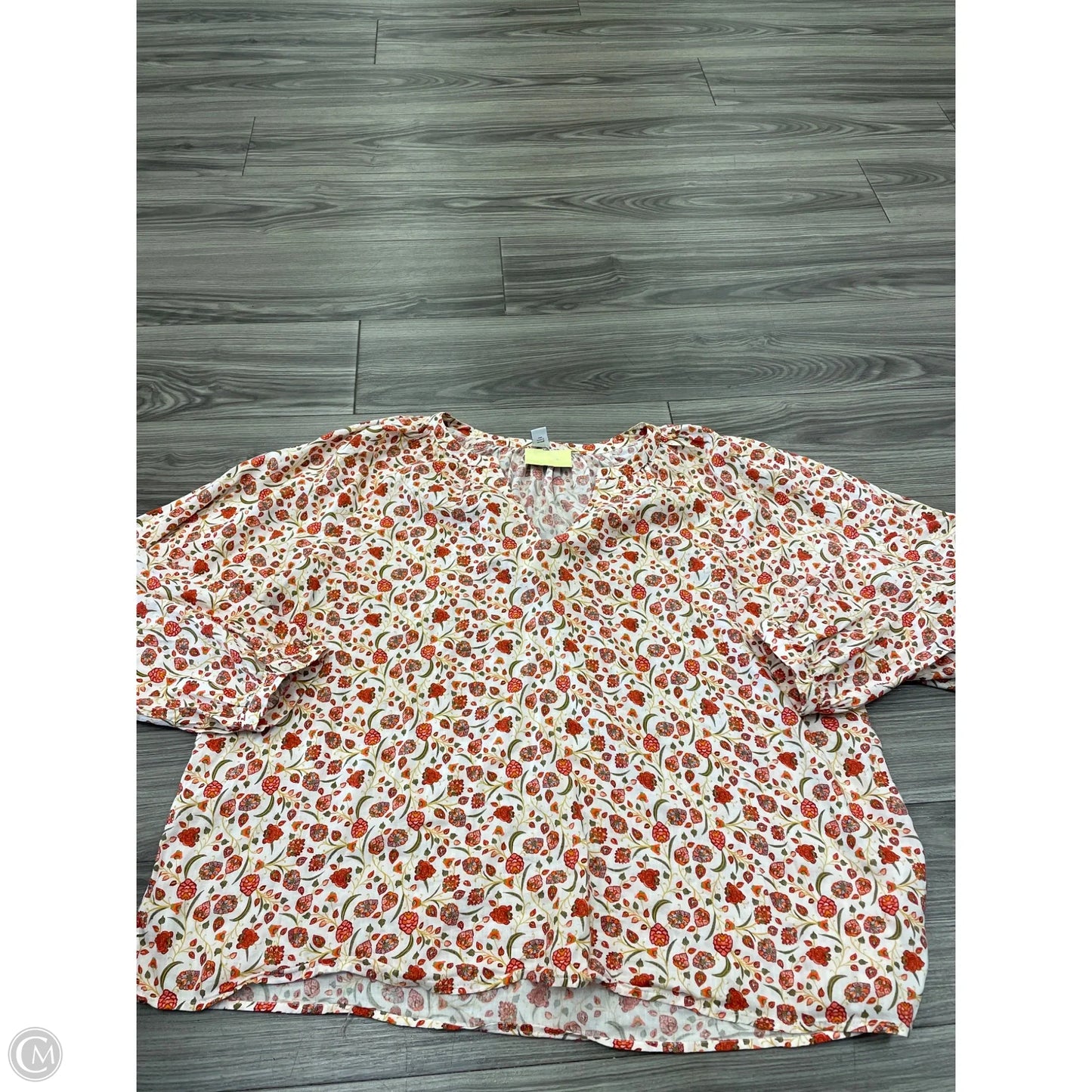 Top Long Sleeve By Old Navy In Yellow, Size: Xl