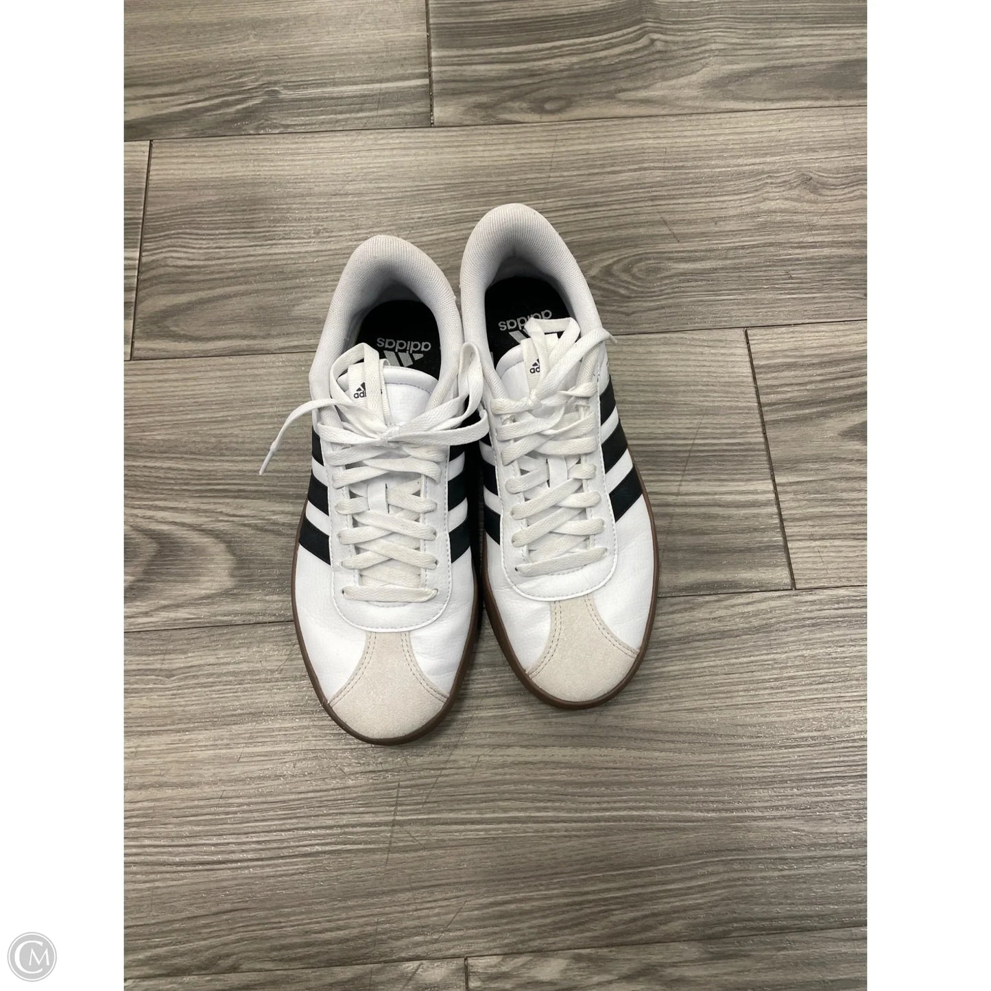 Shoes Athletic By Adidas In White, Size: 9