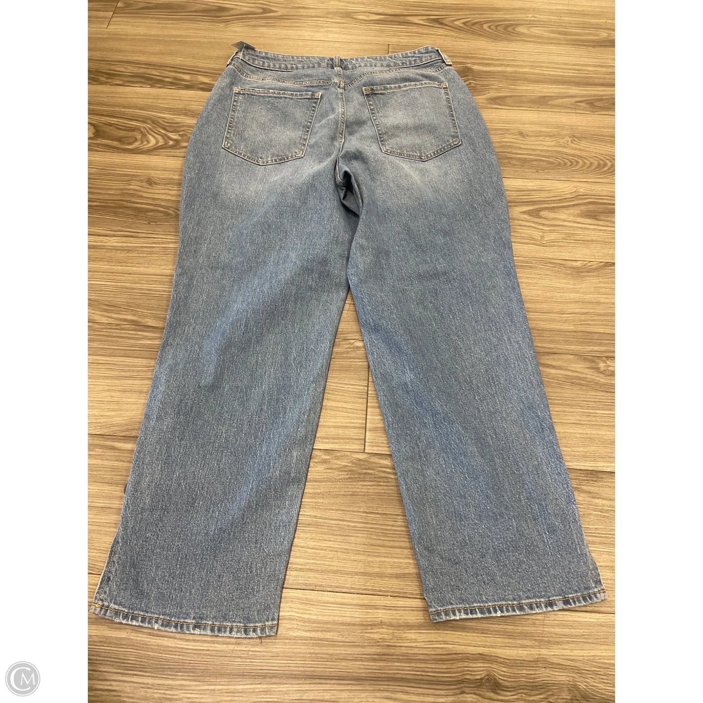 Jeans Wide Leg By Old Navy In Blue, Size: 16