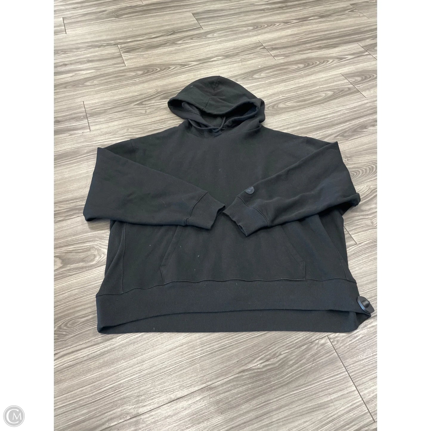 Sweatshirt Hoodie By Pink In Blue, Size: Xxl