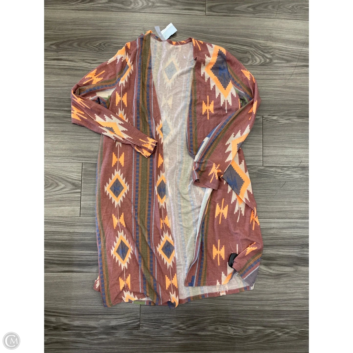 Cardigan By Honeyme In Multi-colored, Size: L