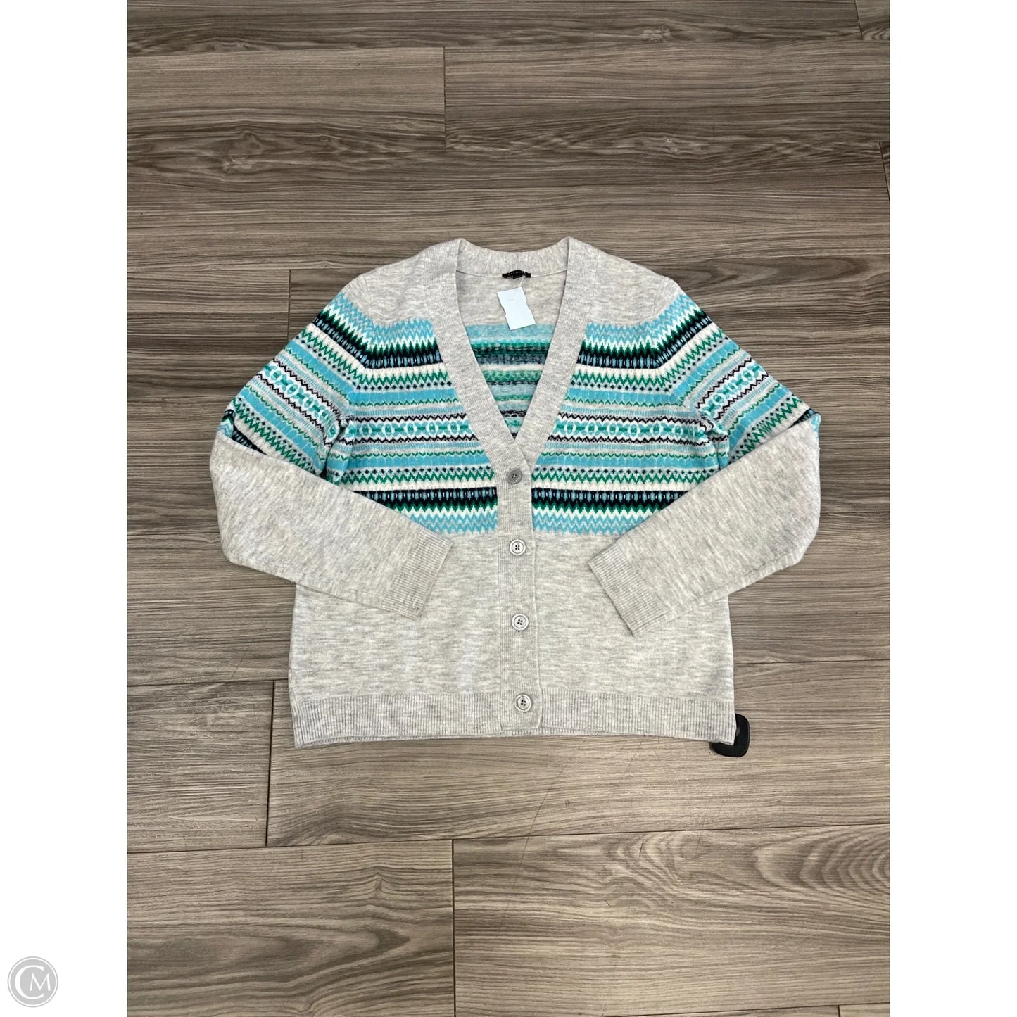 Sweater By Talbots In Grey, Size: M