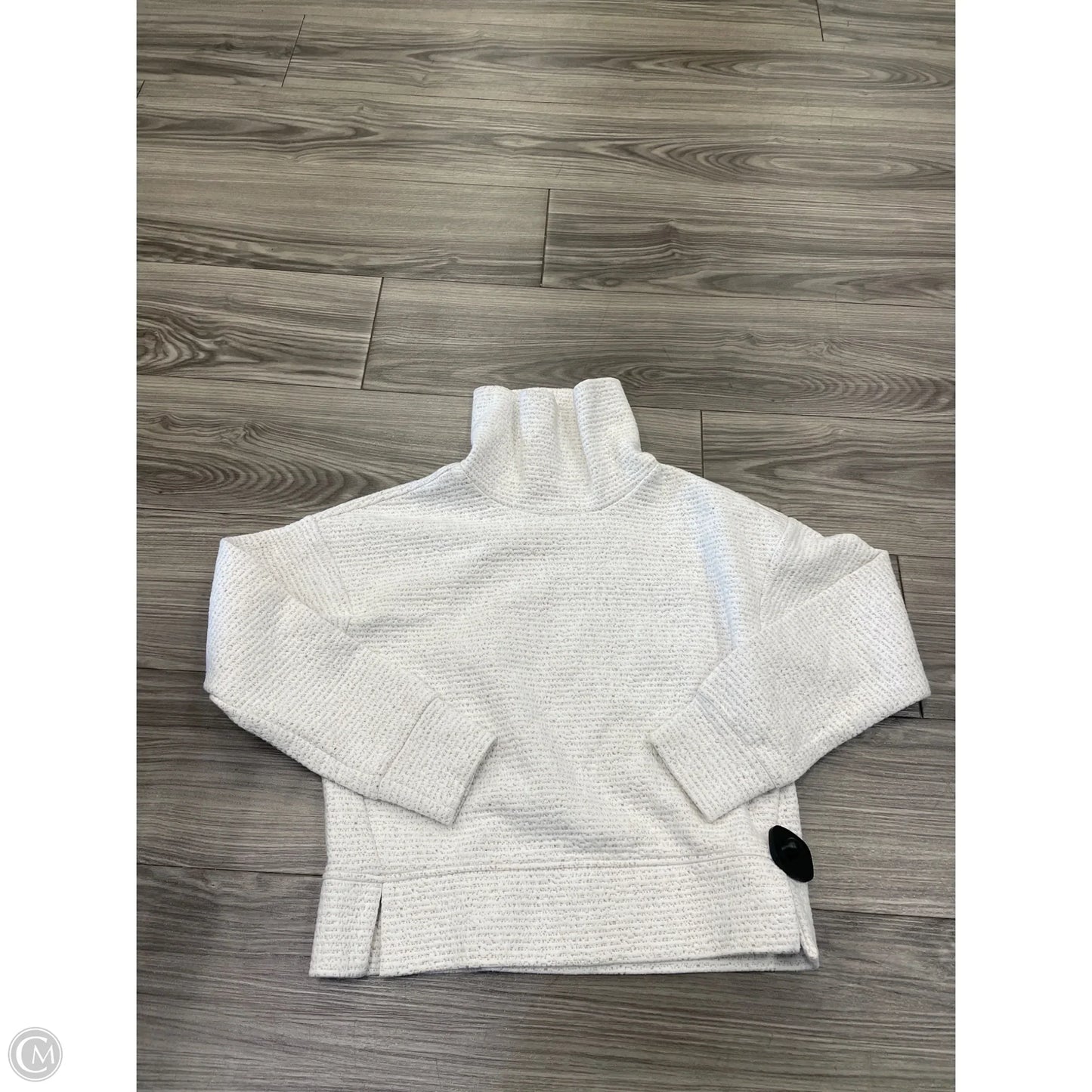 Athletic Sweatshirt Collar By Calia In White, Size: Xs