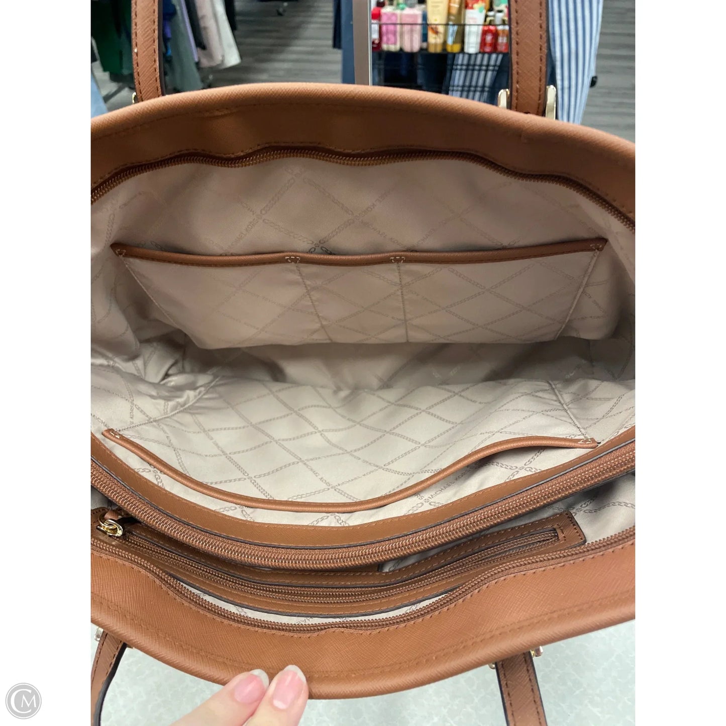 Handbag Designer By Michael Kors, Size: Large