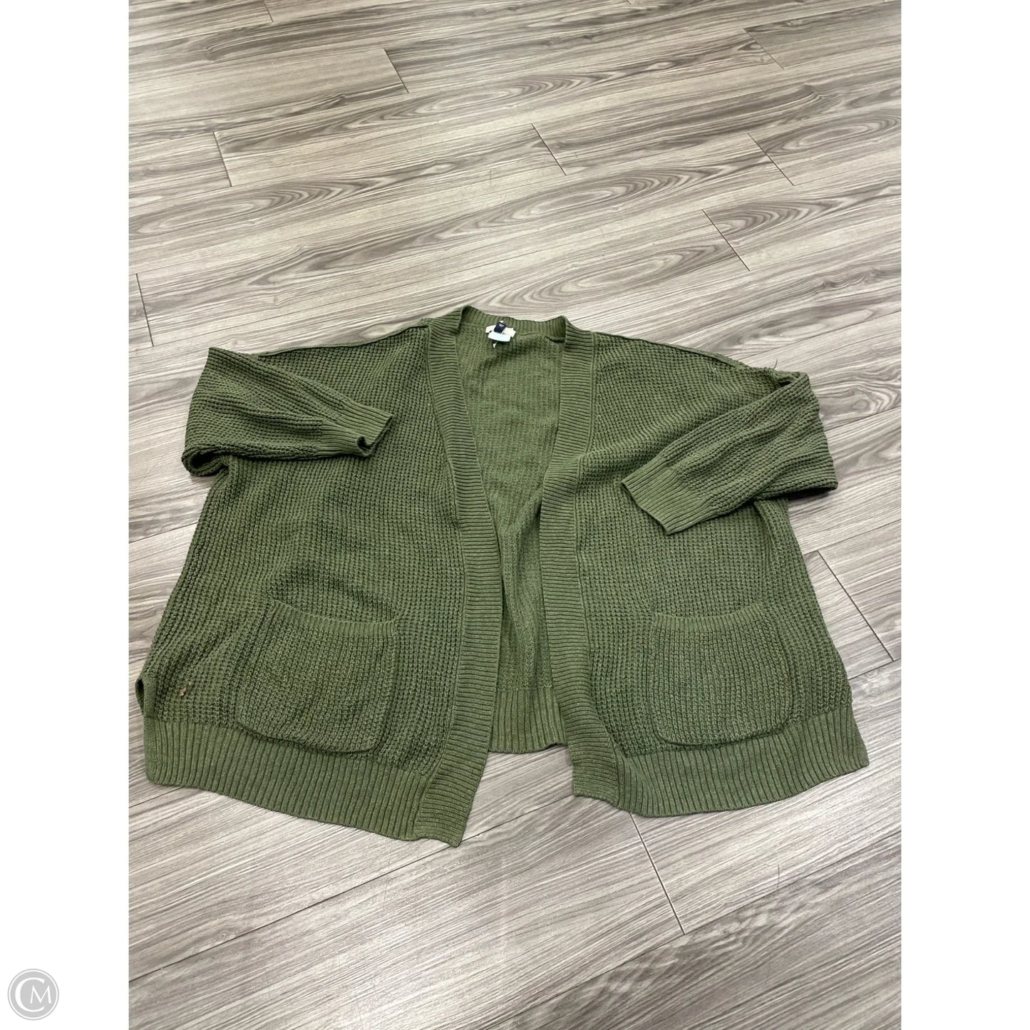 Cardigan By Universal Thread In Grey, Size: 3x