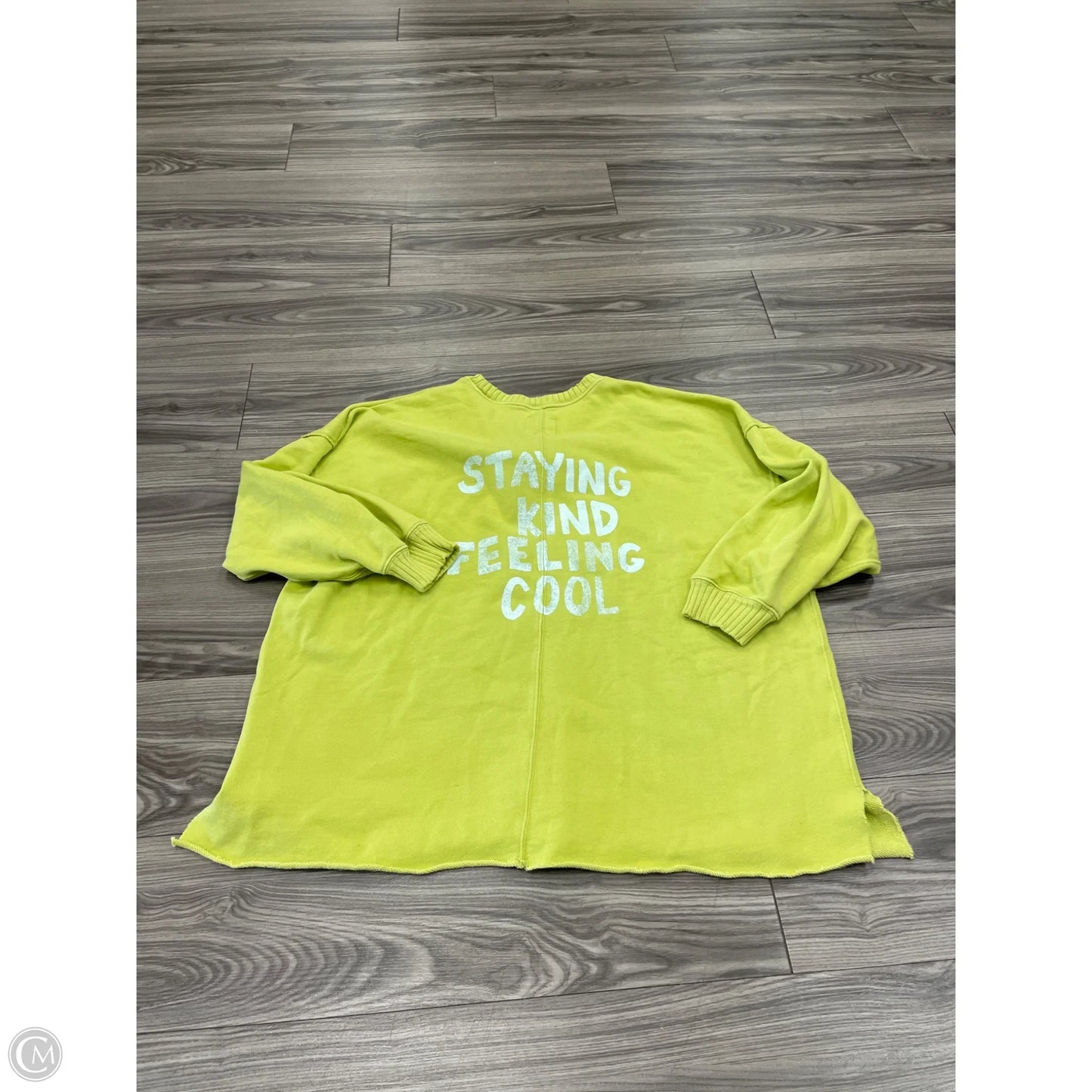 Sweatshirt Crewneck By Aerie In Green, Size: M