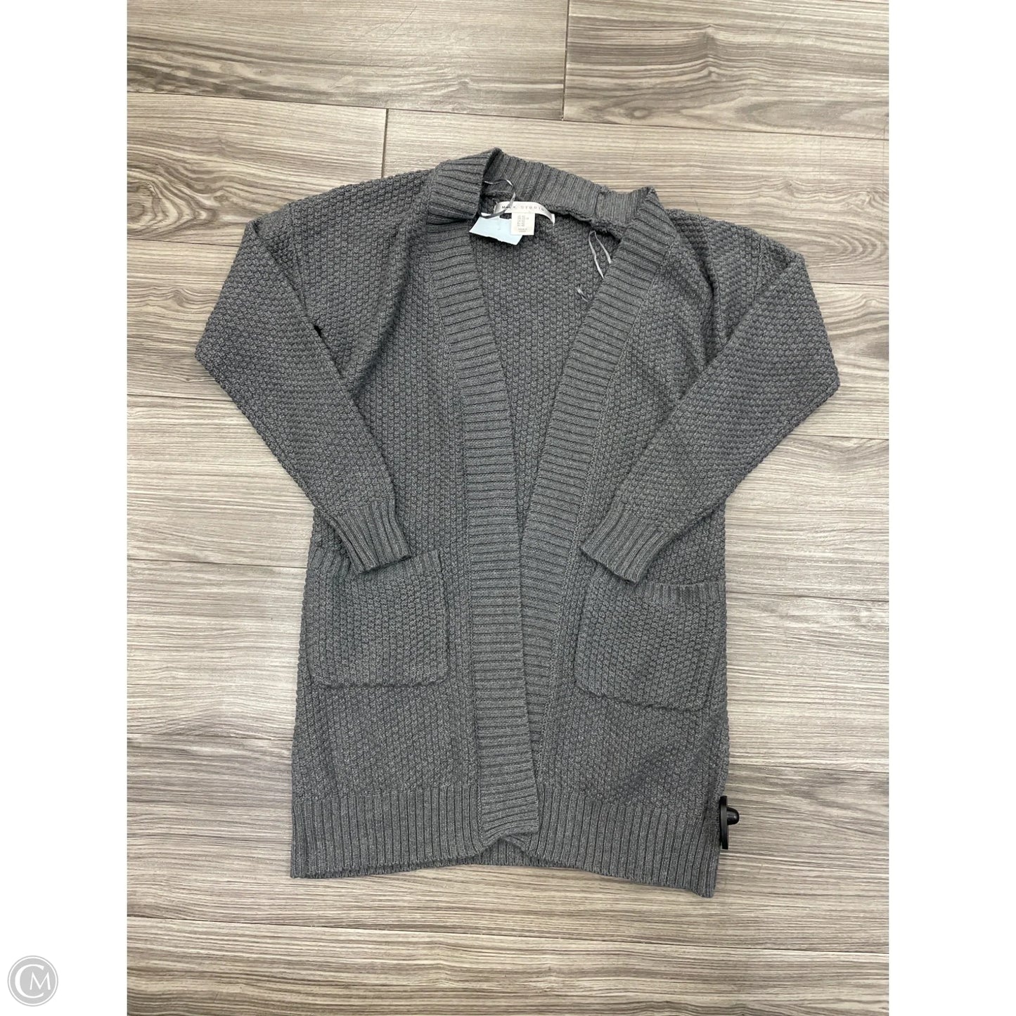 Cardigan By Max Studio In Grey, Size: Xs