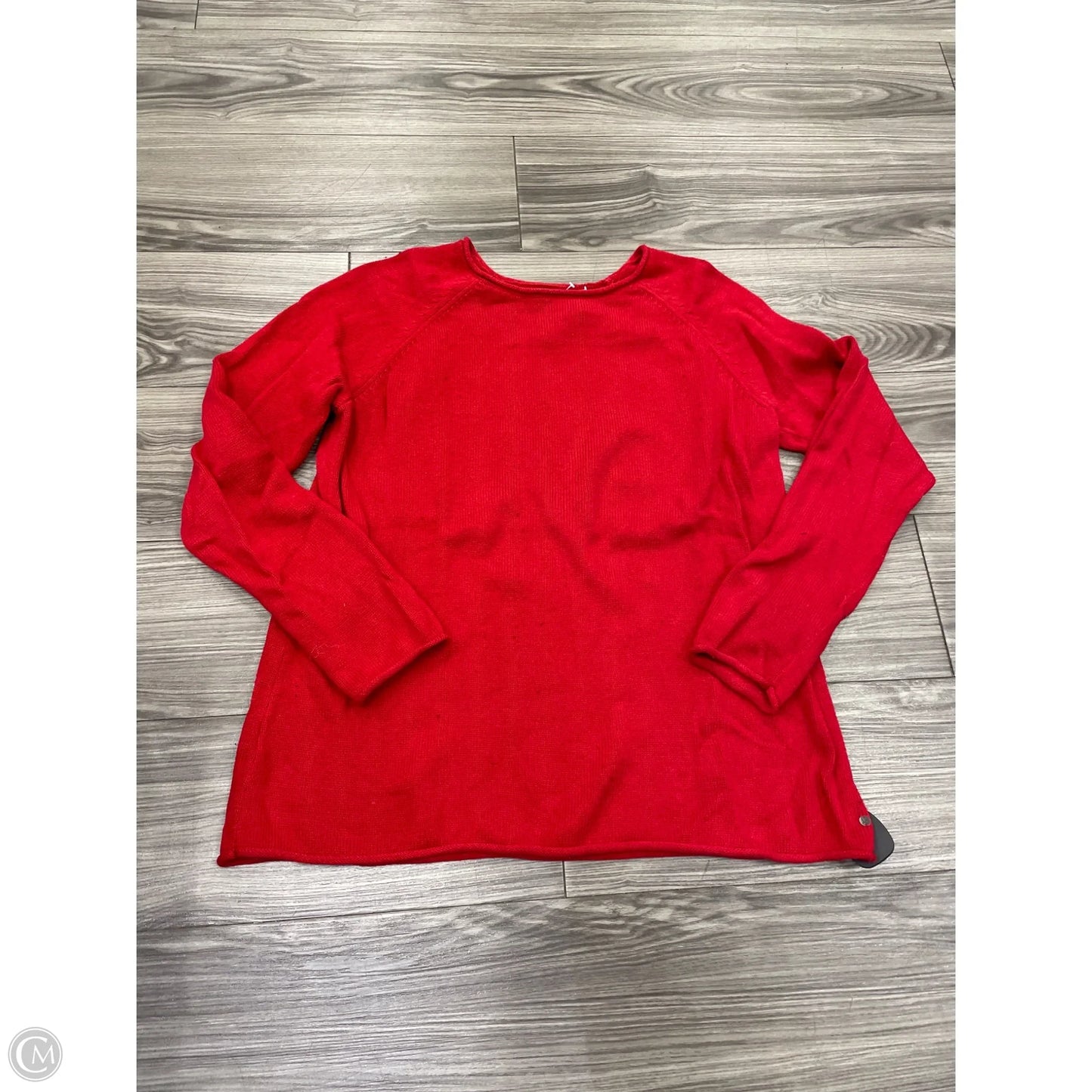 Sweater By Eddie Bauer In Red, Size: Xl