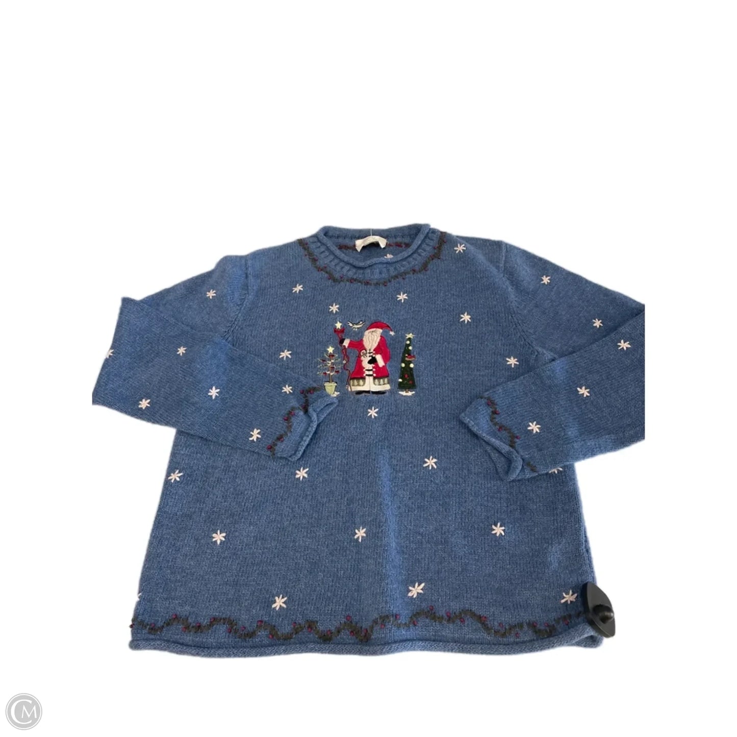 Sweater By Christopher And Banks In Blue, Size: M