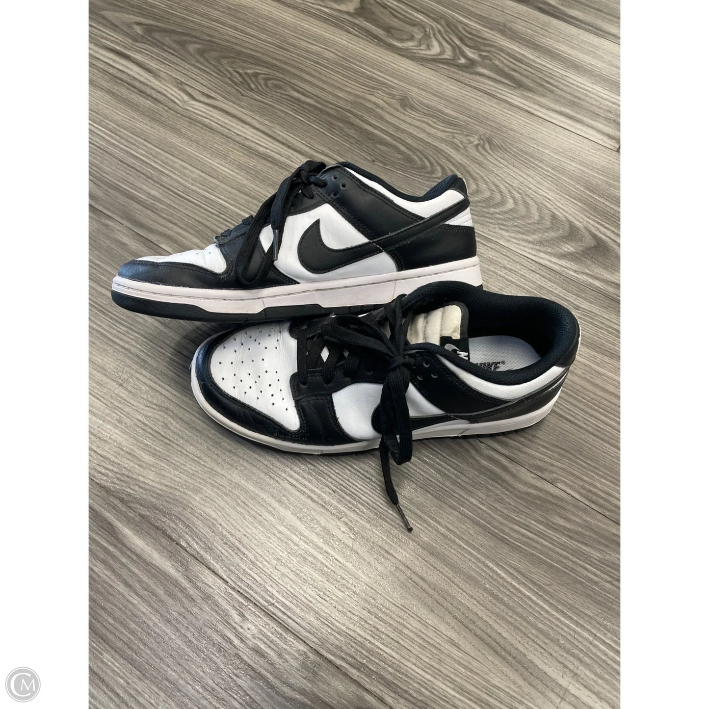Shoes Athletic By Nike In Black & White, Size: 8