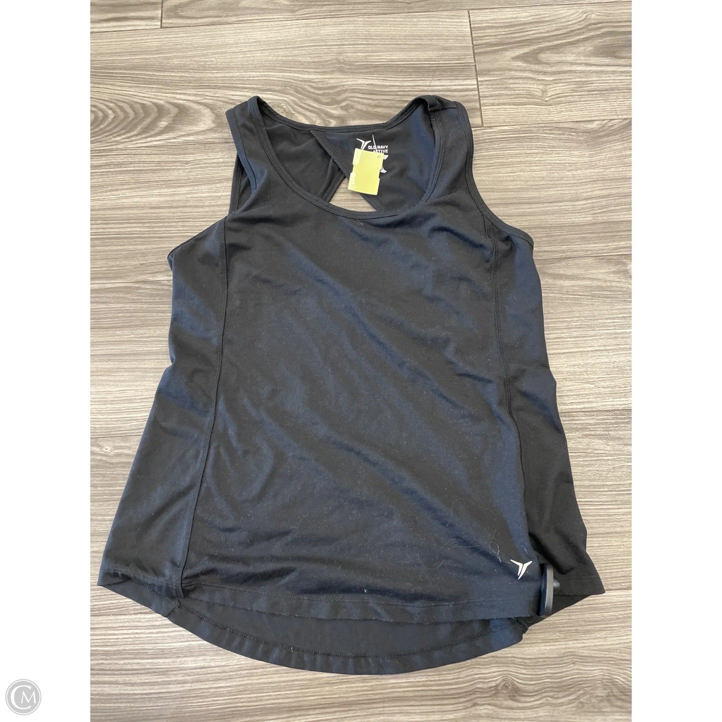 Athletic Tank Top By Old Navy In Black, Size: L