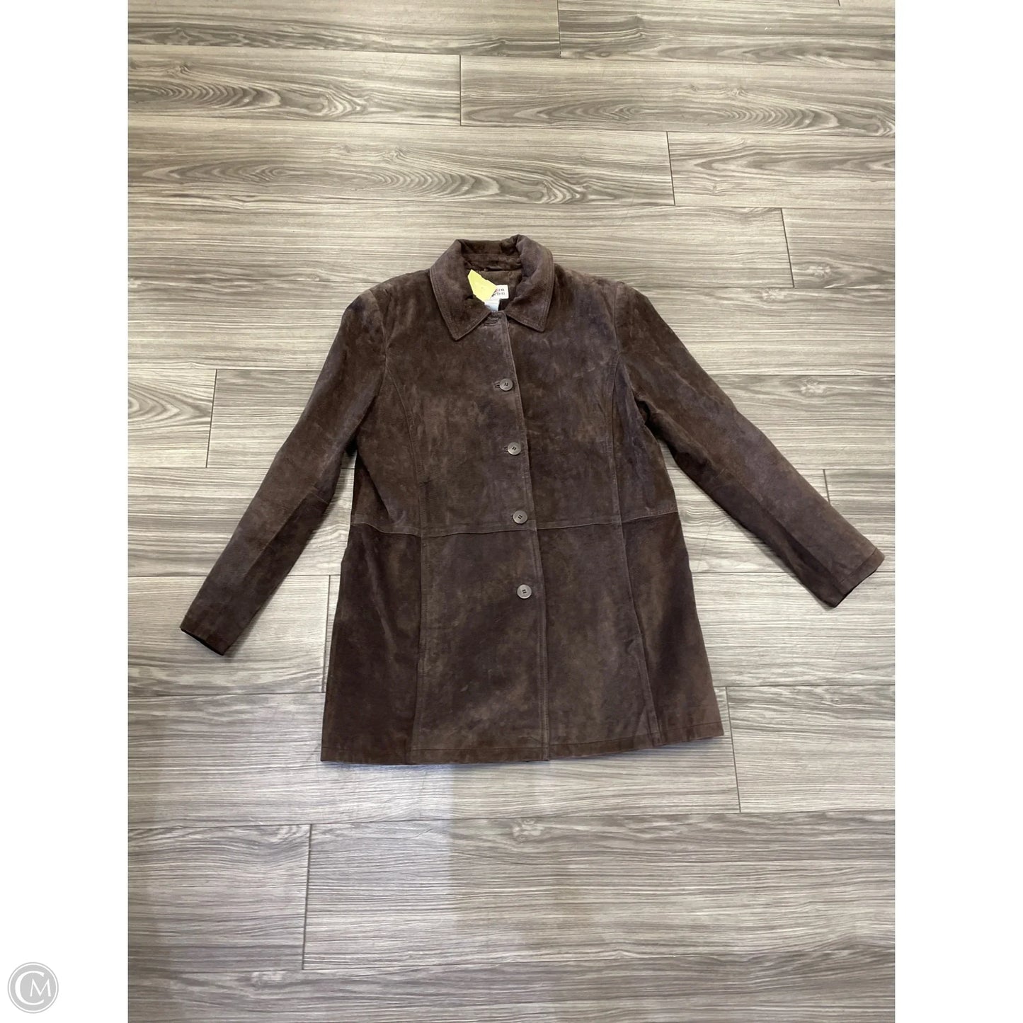 Coat Leather By Style And Co Collection Women In Brown, Size: L