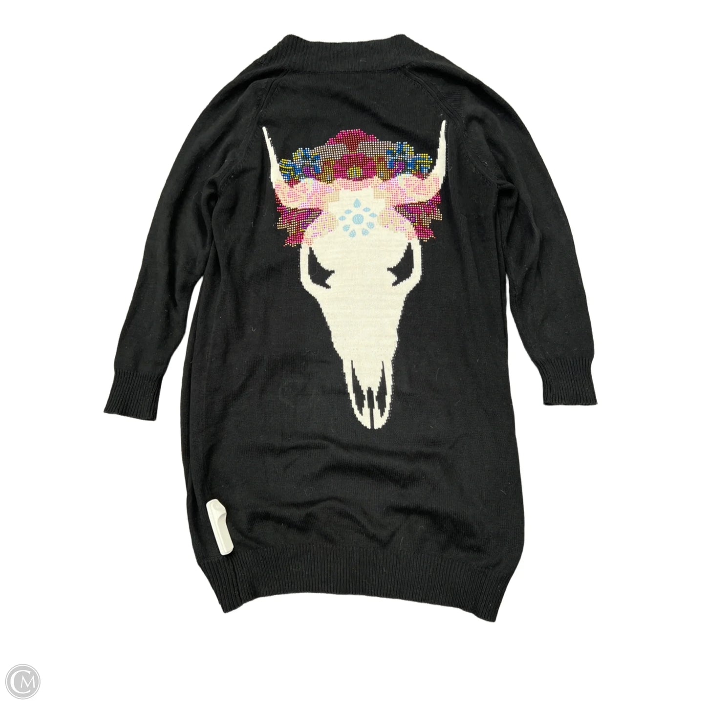 Sweater Cardigan By Mumu In Black, Size: M