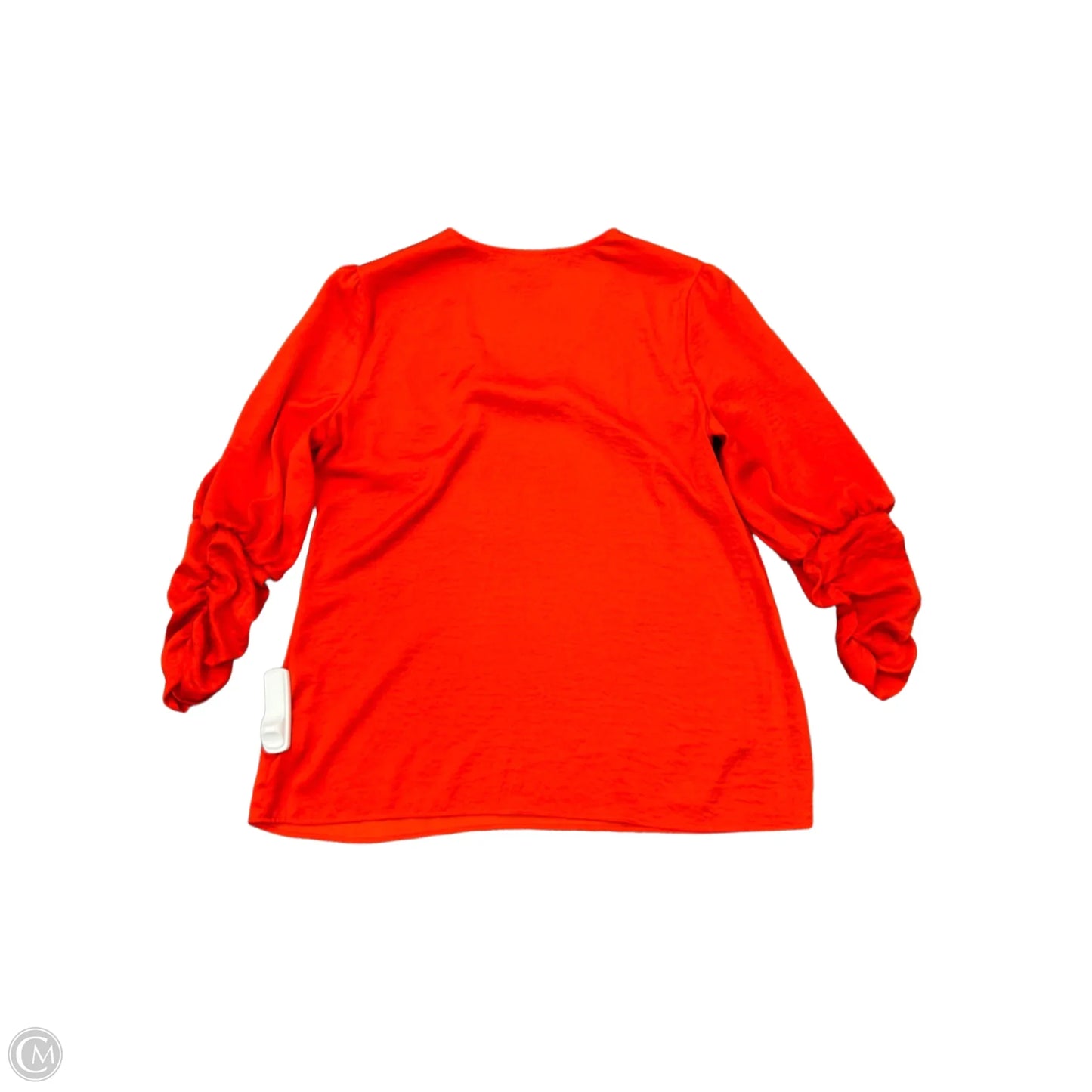 Top Long Sleeve By Cabi In Orange, Size: M
