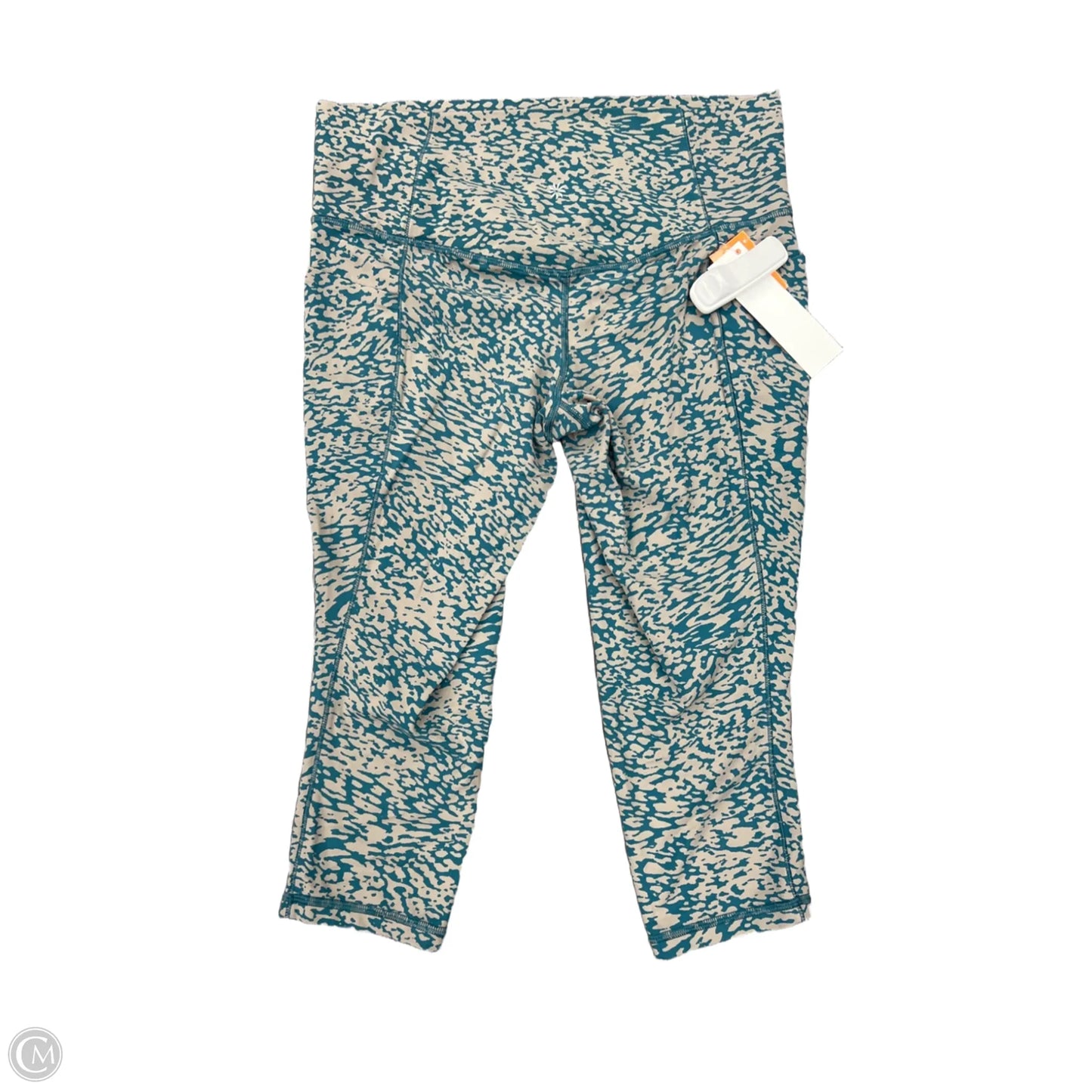 Athletic Shorts By Athleta In Teal, Size: L