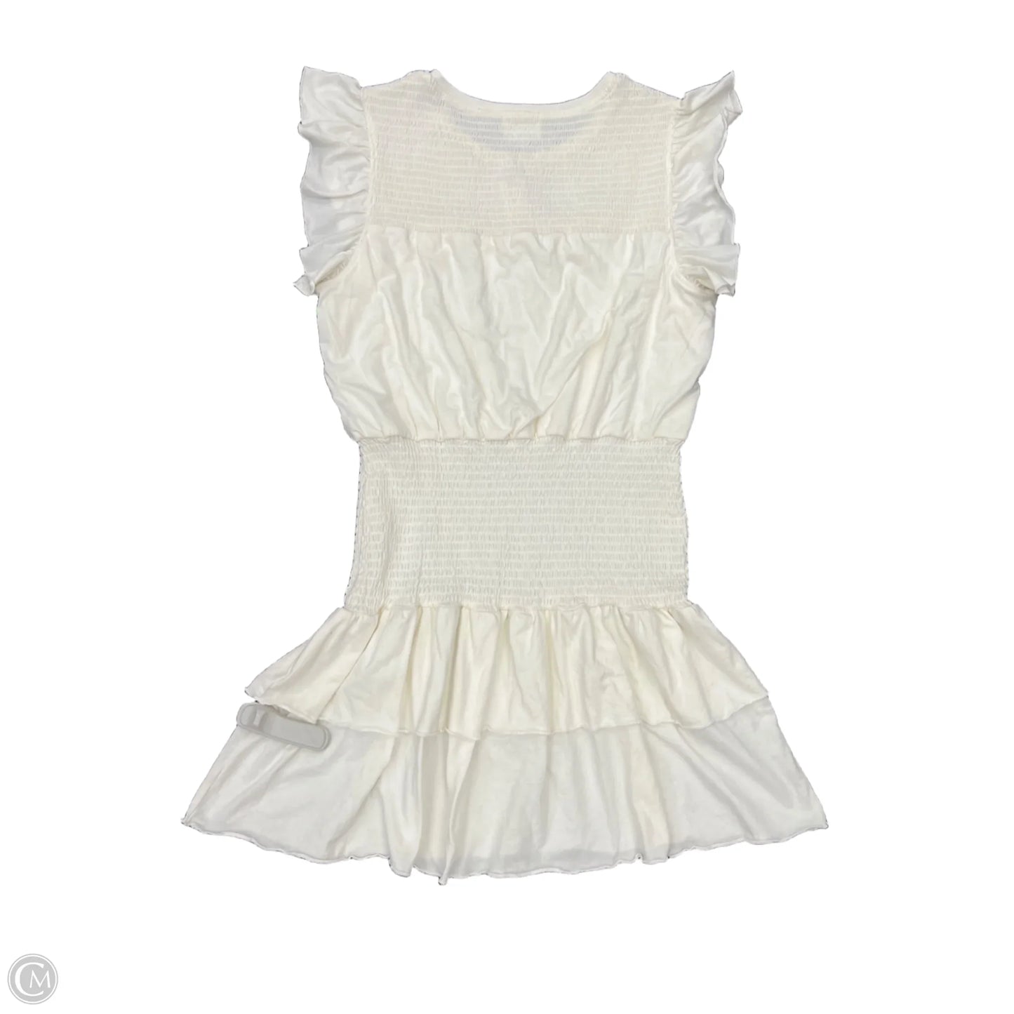 Dress Casual Short By Anthropologie In White, Size: L