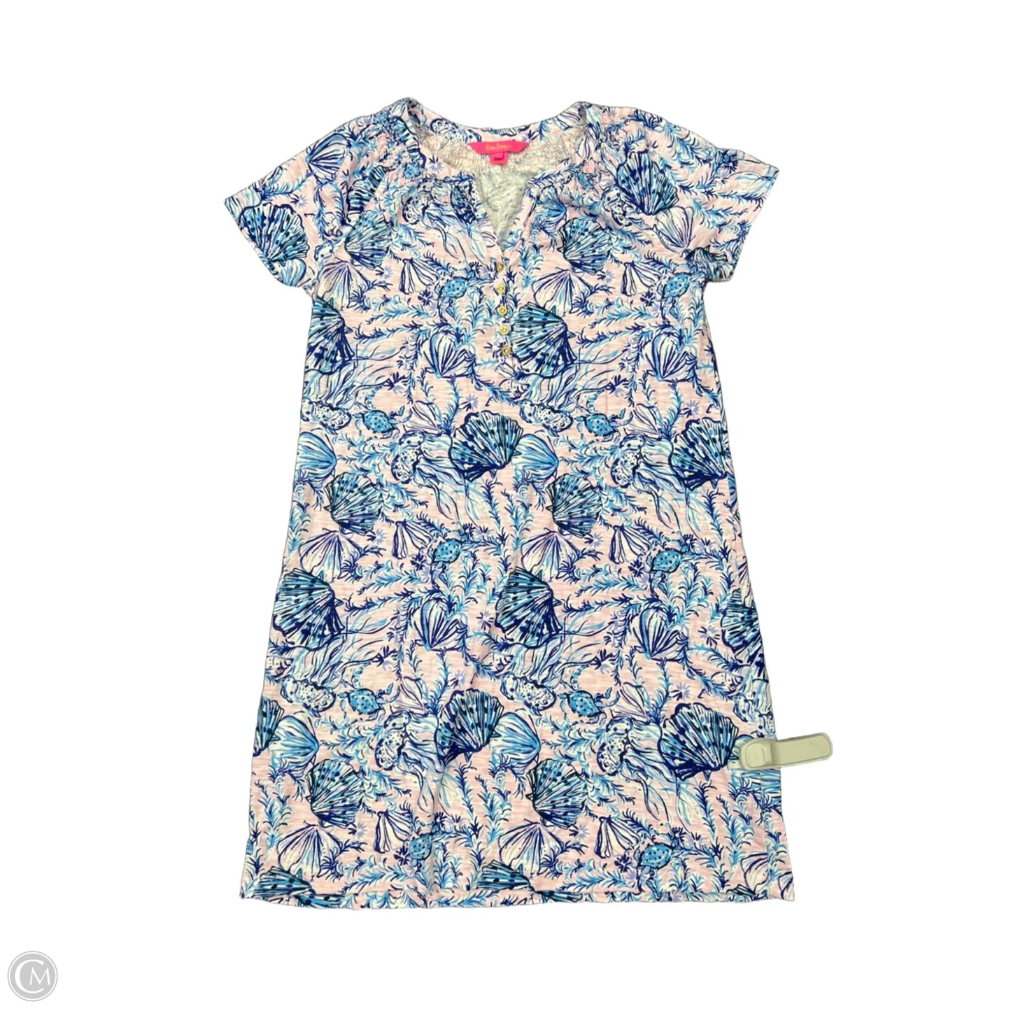 Dress Designer By Lilly Pulitzer In Pink & Purple, Size: S