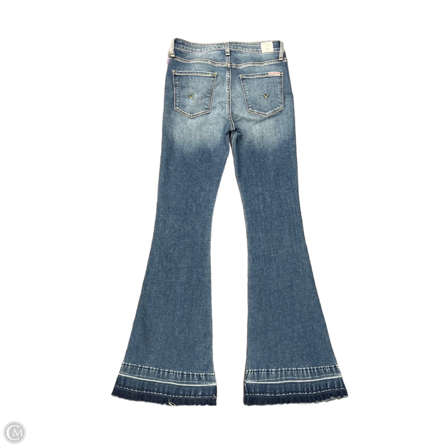 Jeans Boot Cut By Hudson In Blue Denim, Size: 2