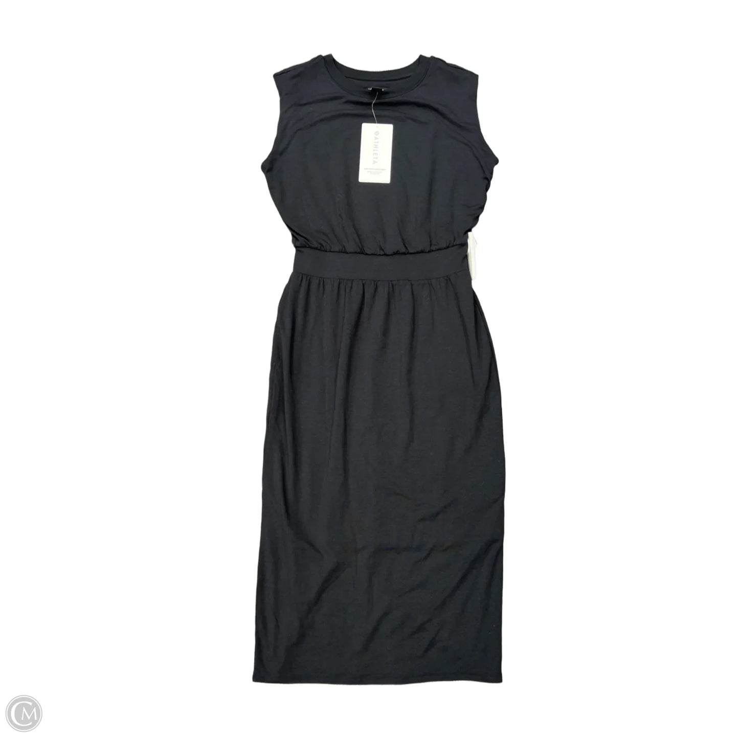 Dress Casual Midi By Athleta In Black, Size: Xs