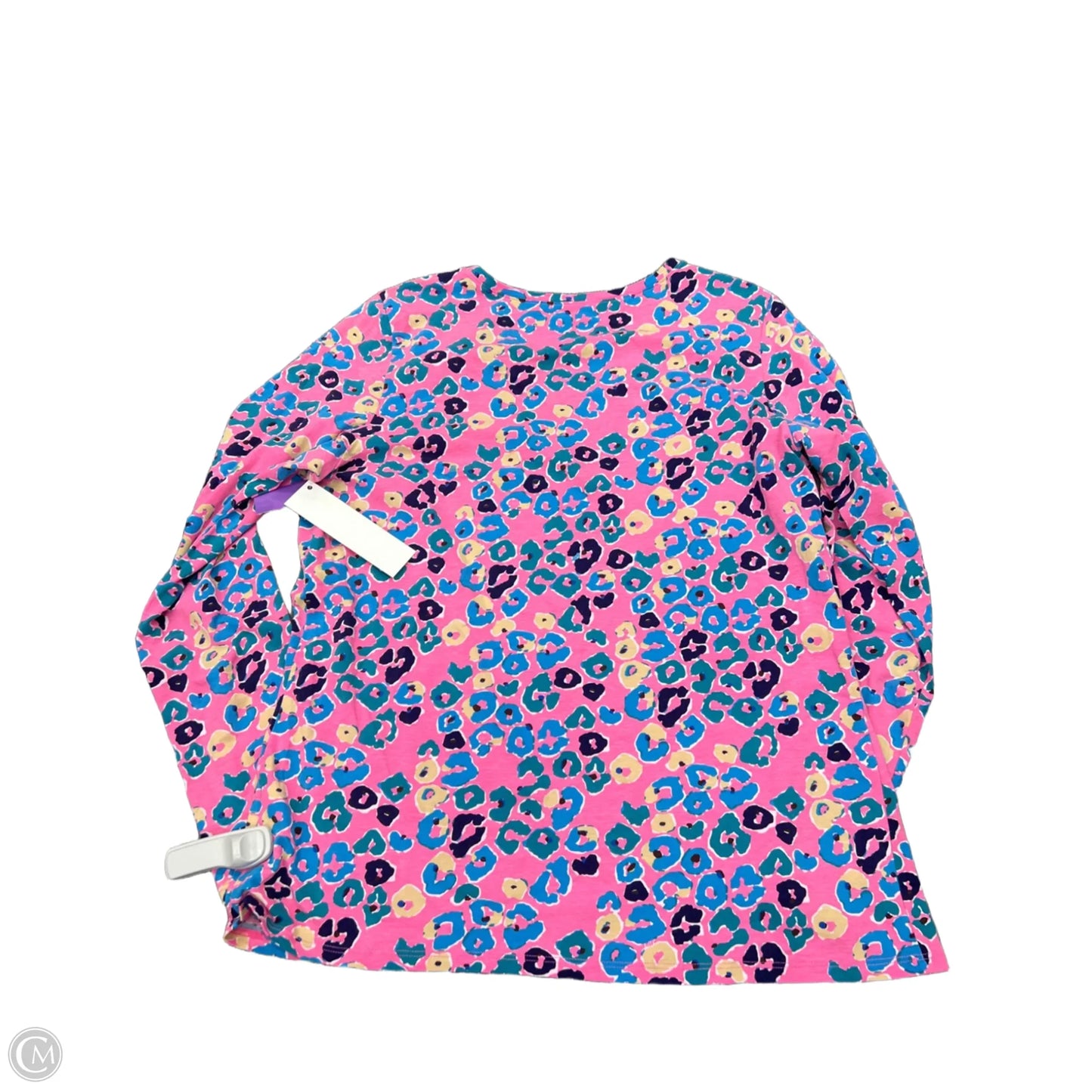 Top Long Sleeve Designer By Lilly Pulitzer In Pink, Size: Xl