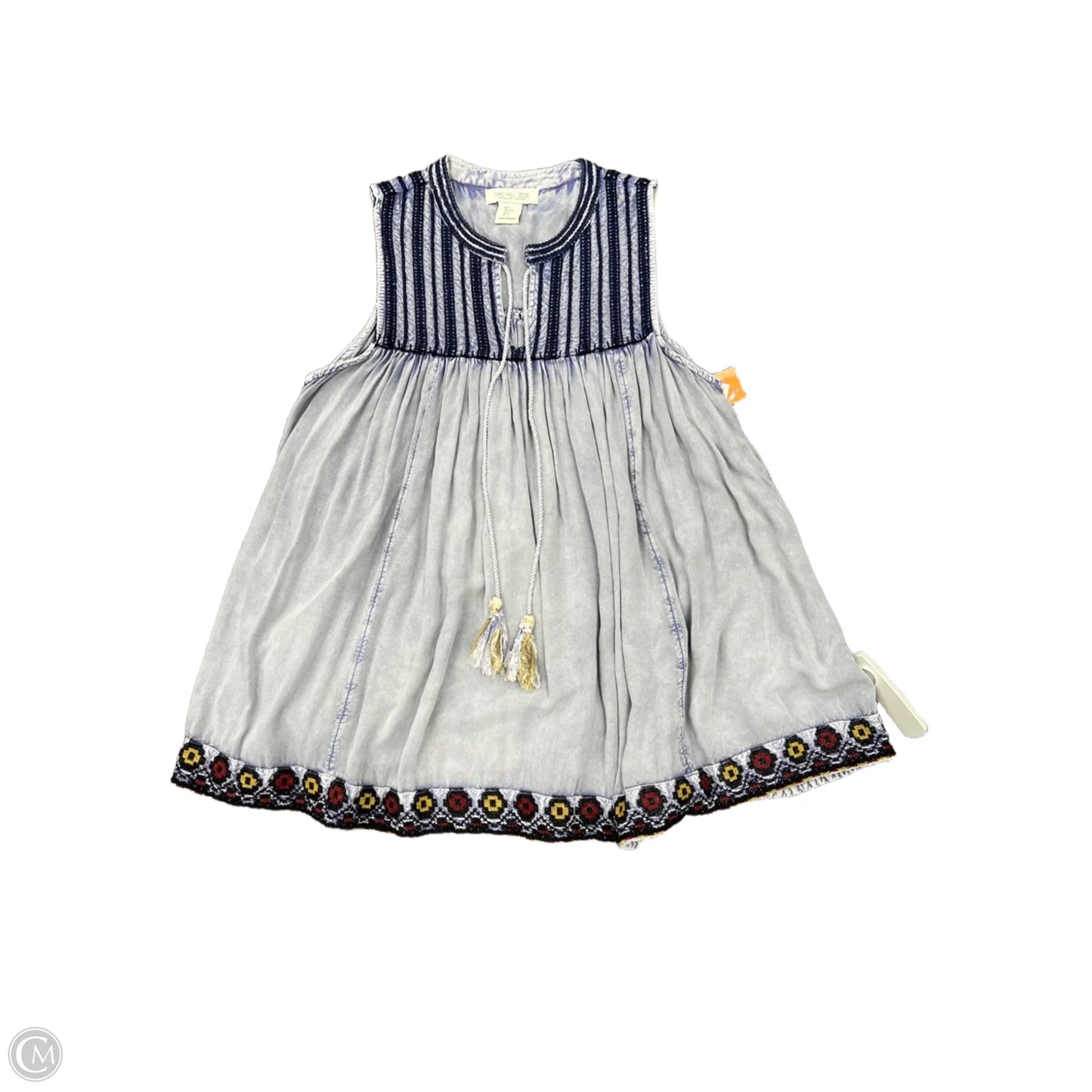 Top Sleeveless By Rachel Zoe In Blue, Size: L