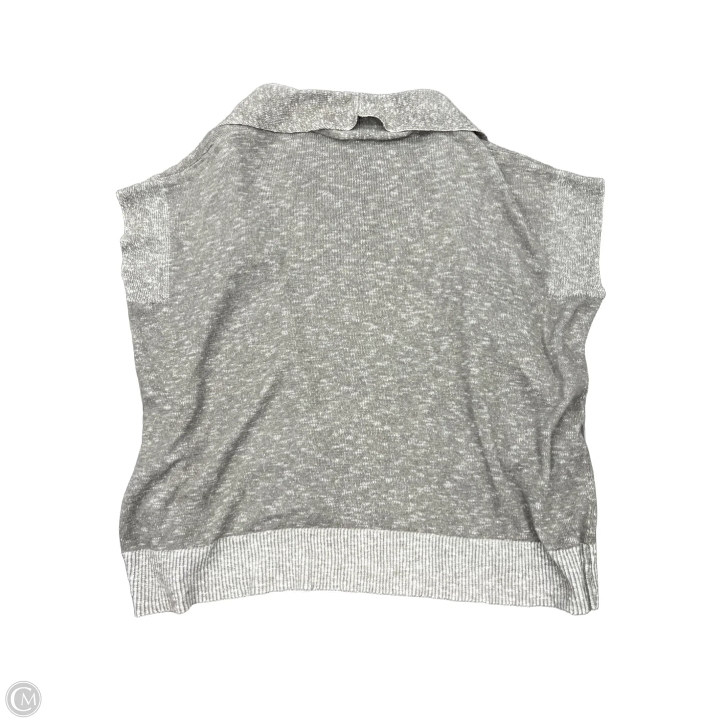 Sweater Cardigan Designer By Eileen Fisher In Green, Size: M