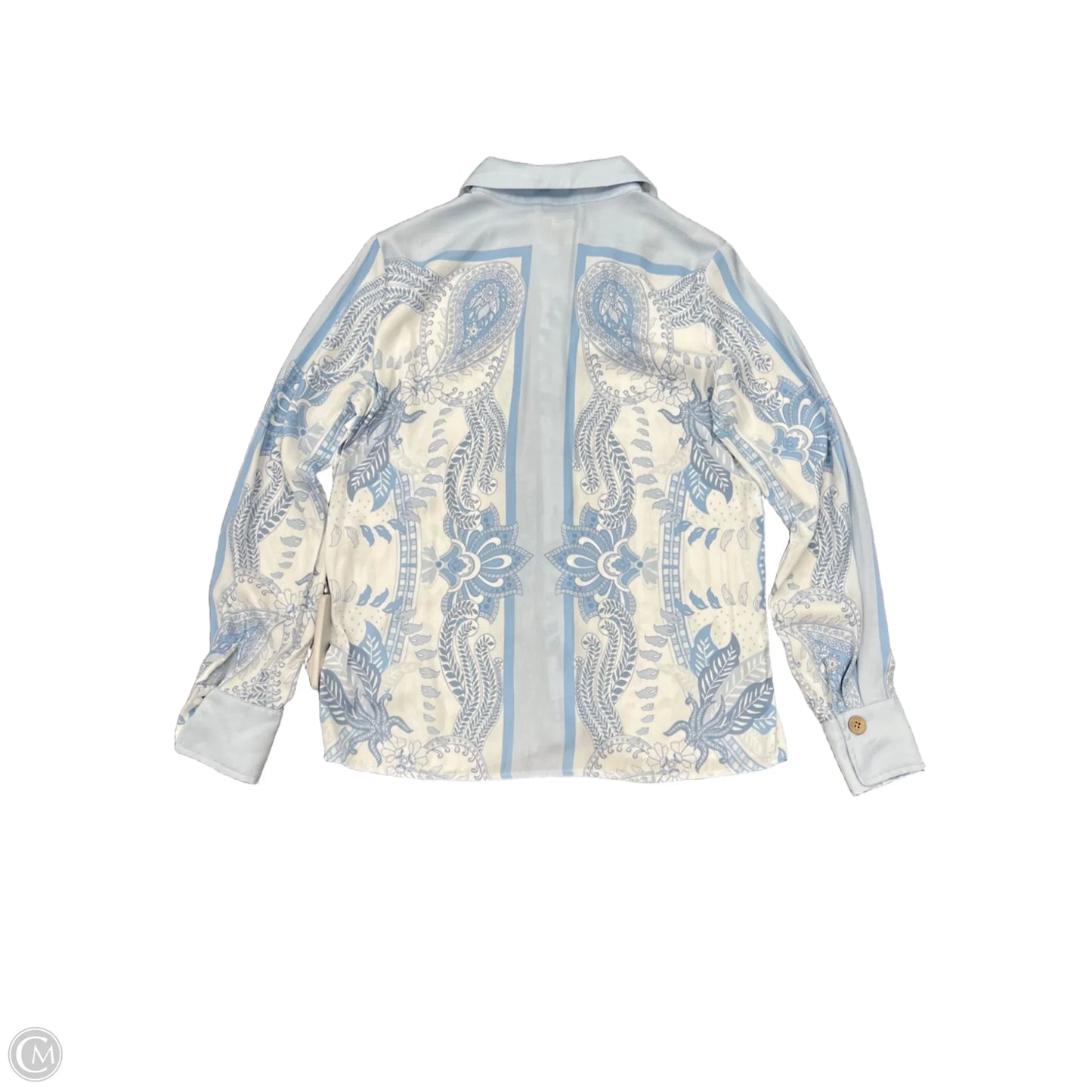 Top Long Sleeve By Rachel Zoe In Blue, Size: Xs