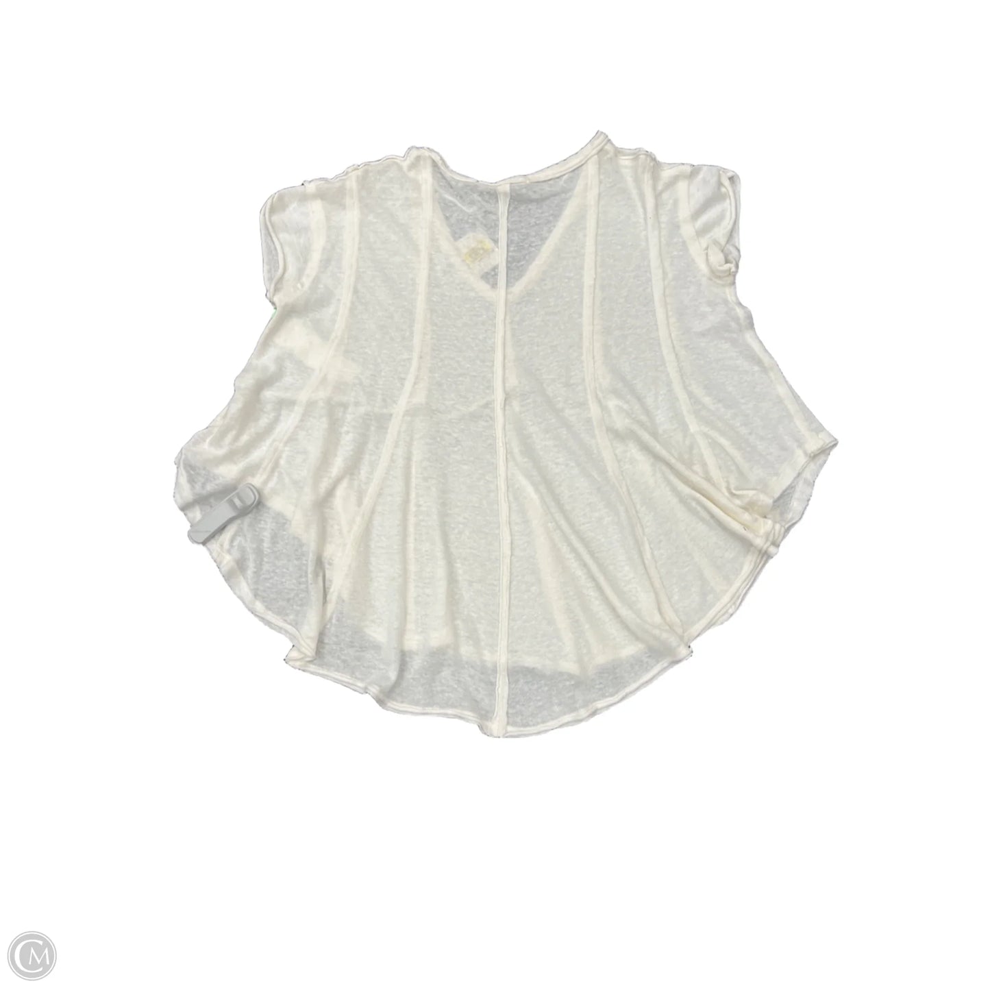 Top Short Sleeve By We The Free In Silver, Size: S