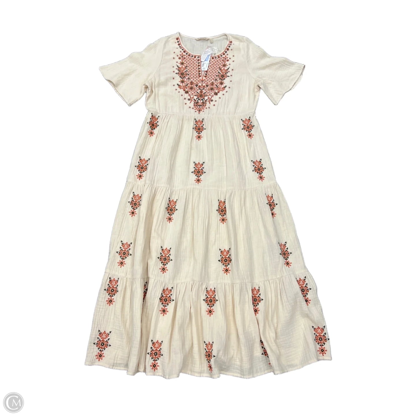 Dress Party Long By Soft Surroundings In Beige, Size: M