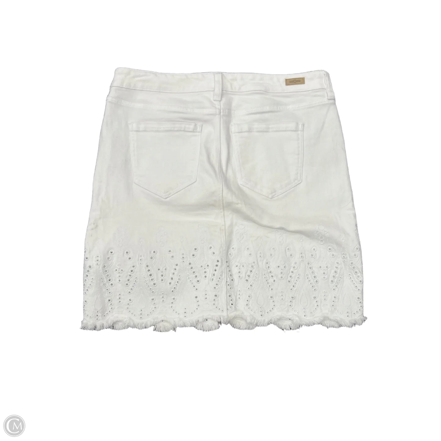 Skirt Mini & Short By Liverpool In White, Size: 12