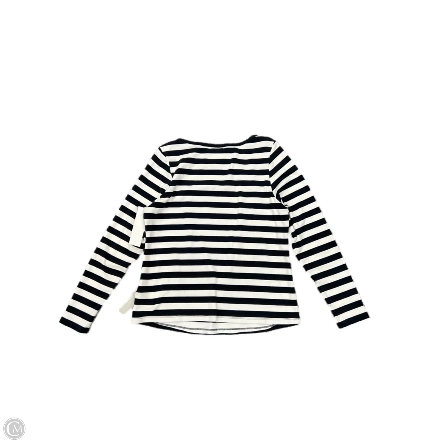 Top Long Sleeve By Maeve In Striped Pattern, Size: 1x