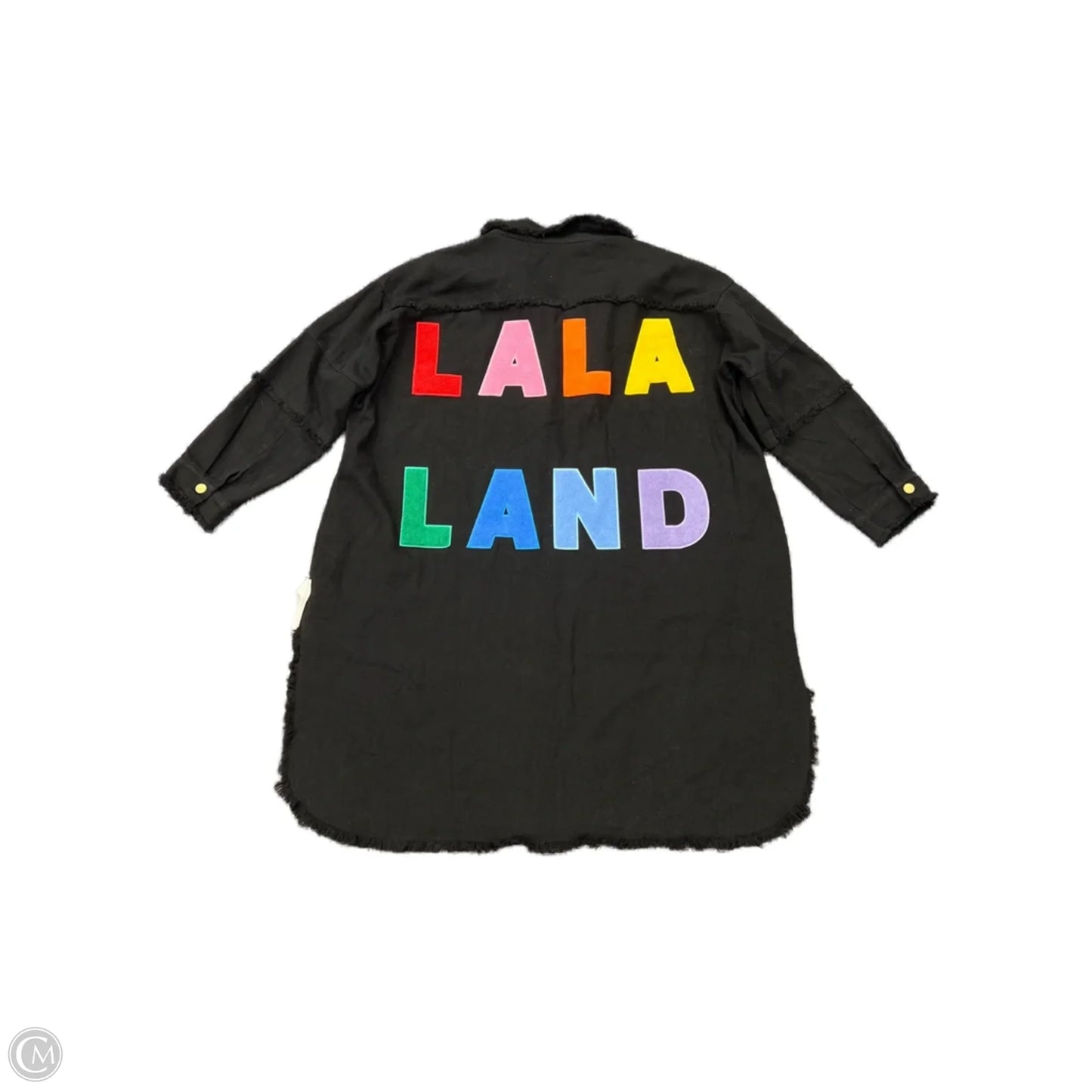 Jacket Denim By Cma In Black, Size: L