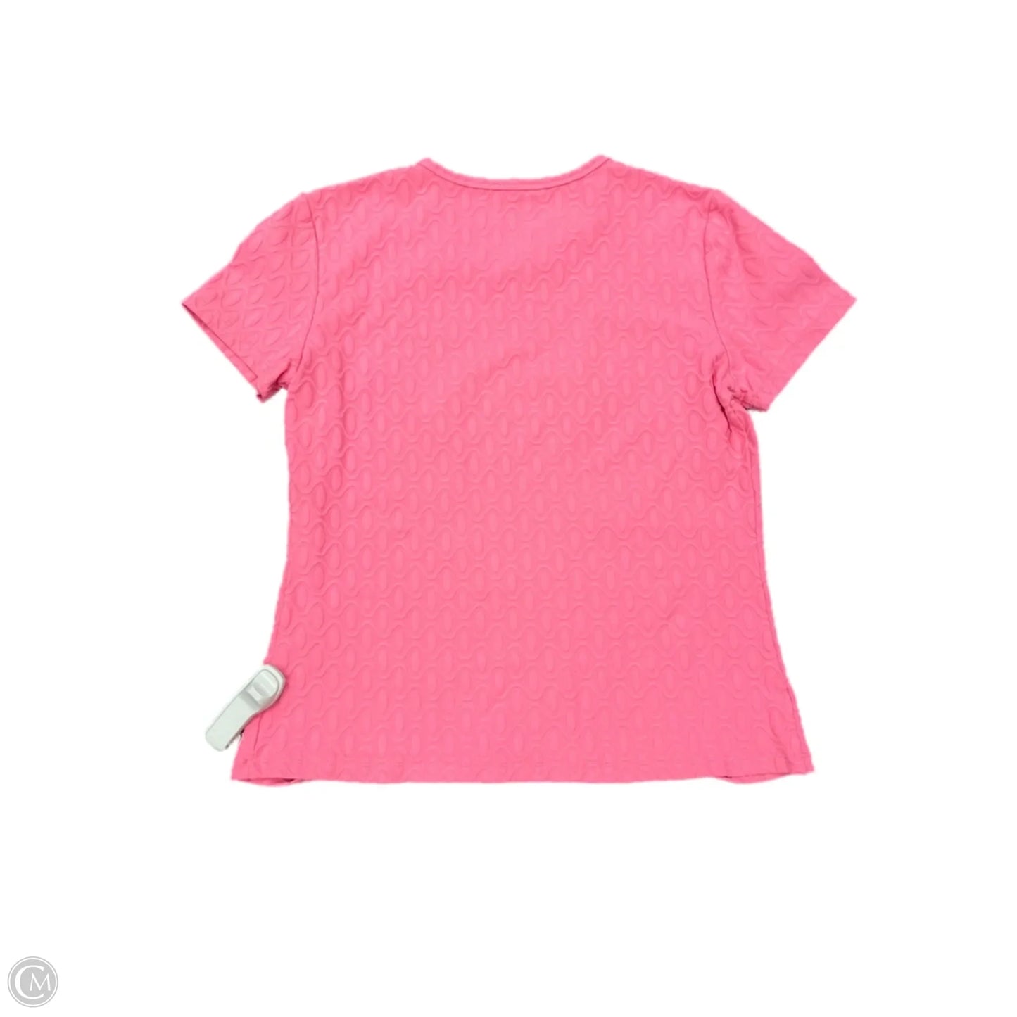 Top Short Sleeve By J Mclaughlin In Pink, Size: L