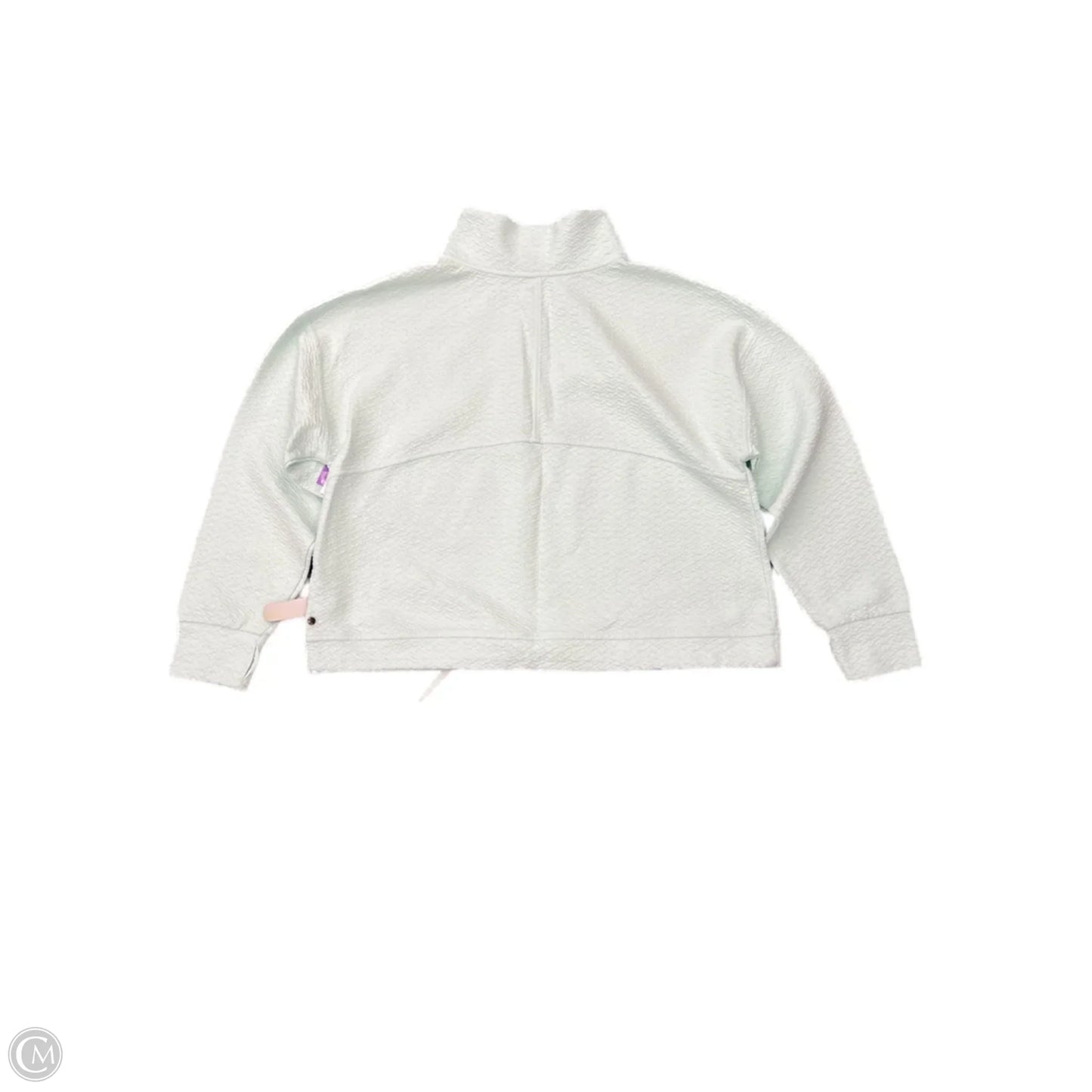 Athletic Sweatshirt Collar By Zella In Green, Size: L