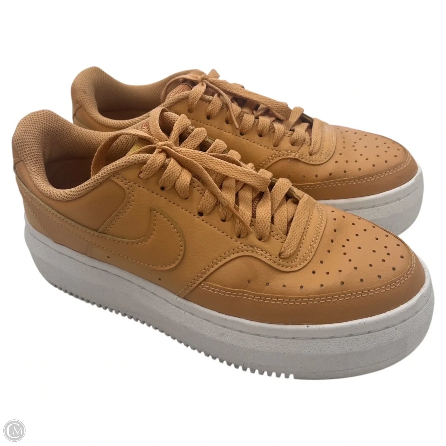 Shoes Sneakers By Nike In Tan, Size: 9.5