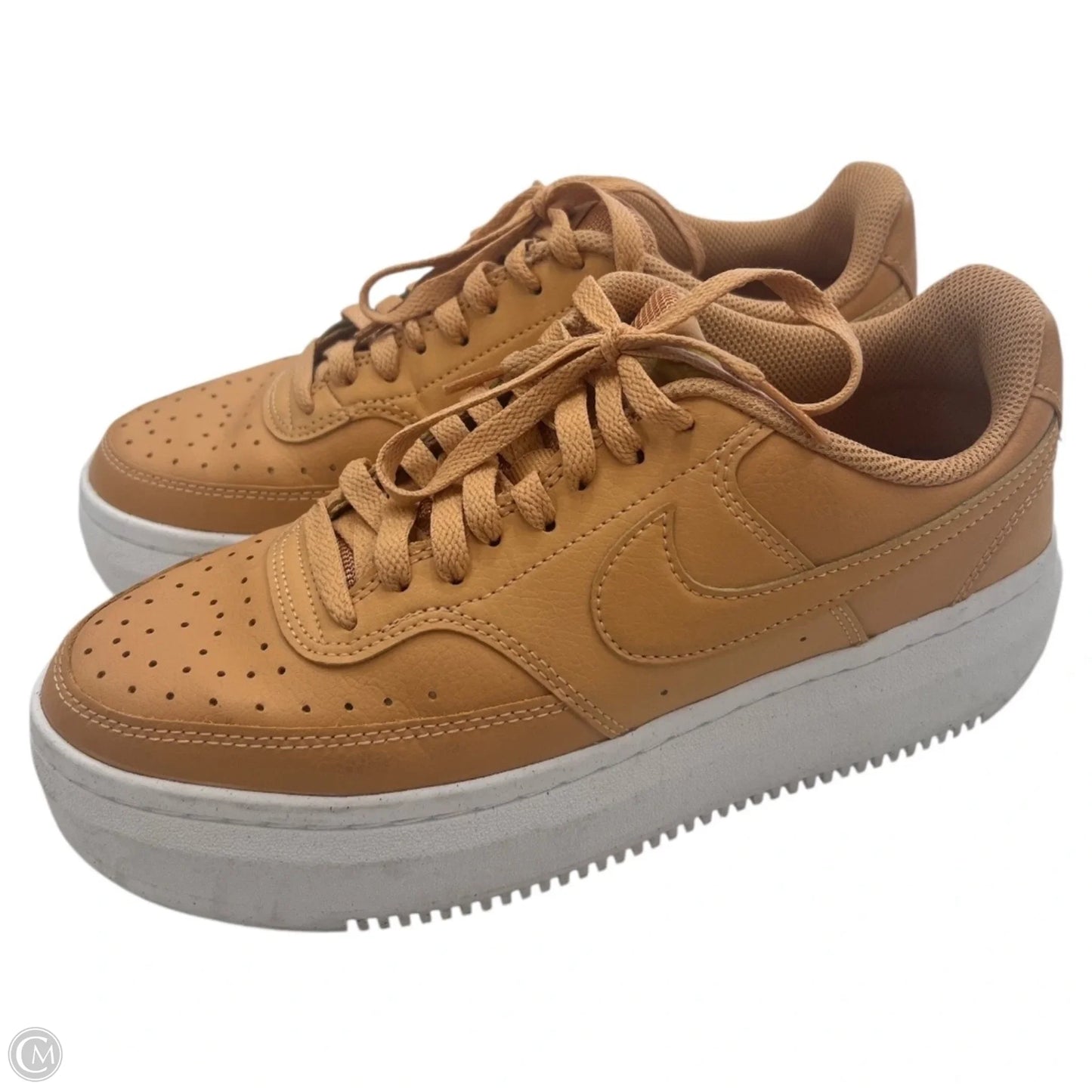 Shoes Sneakers By Nike In Tan, Size: 9.5