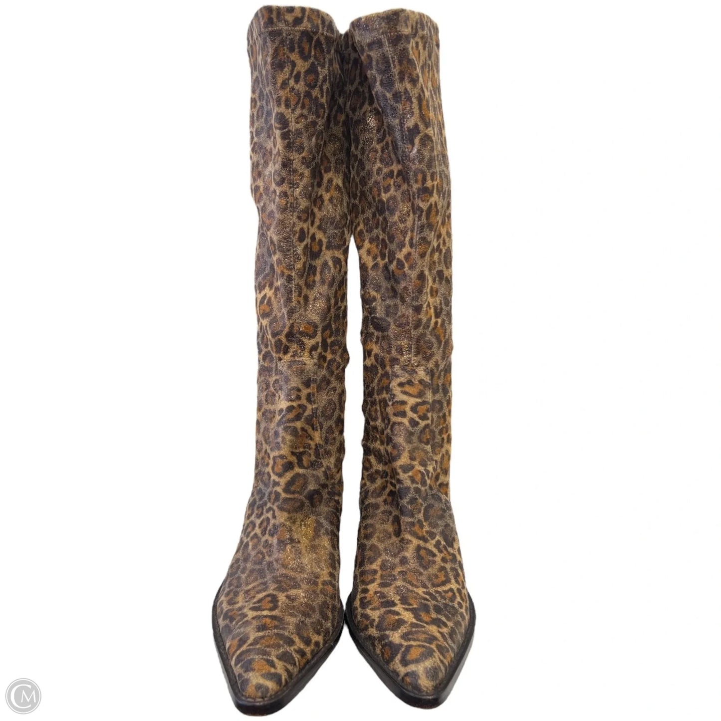 Boots Western By Donald Pliner In Animal Print, Size: 8.5