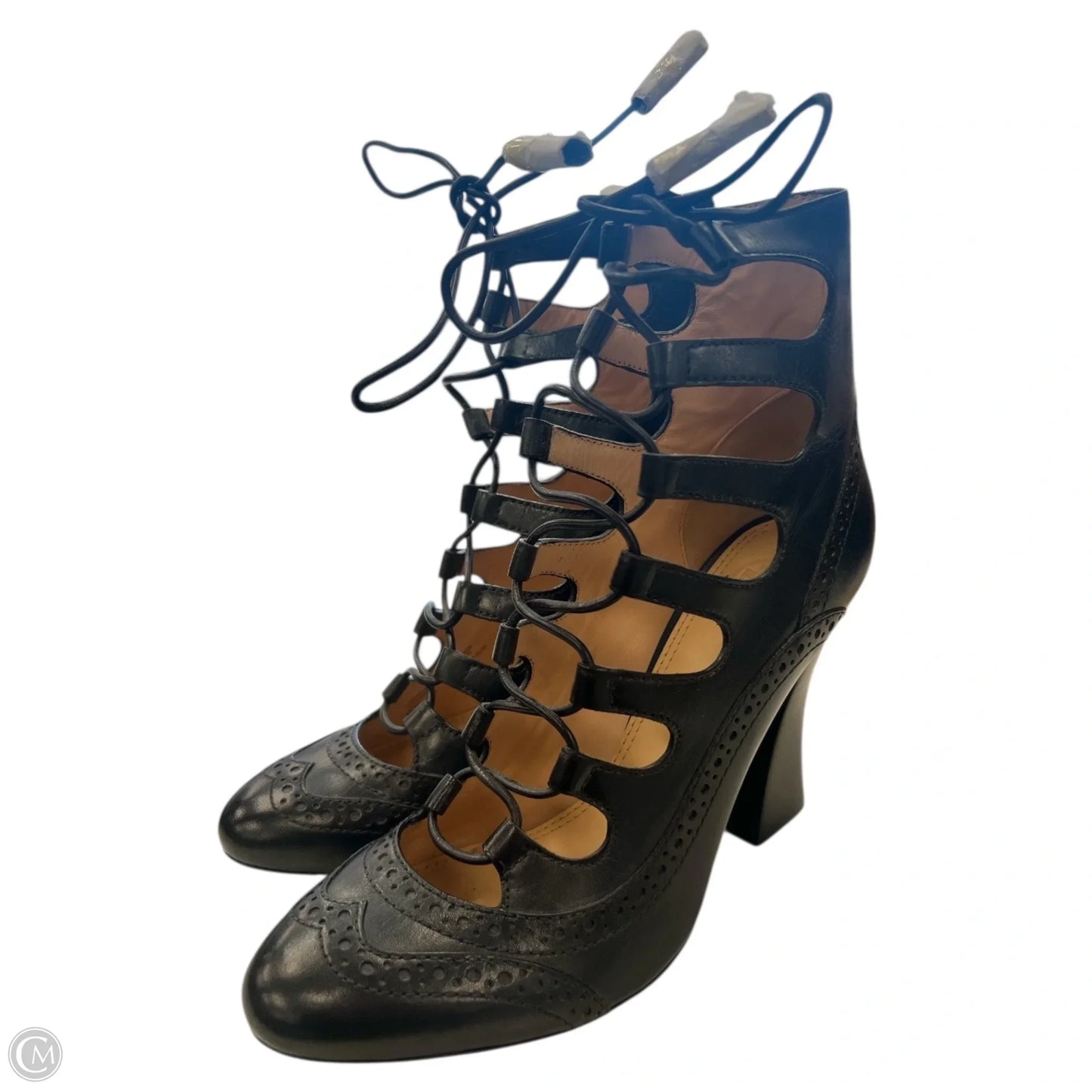 Boots Designer By Tory Burch In Black, Size: 10