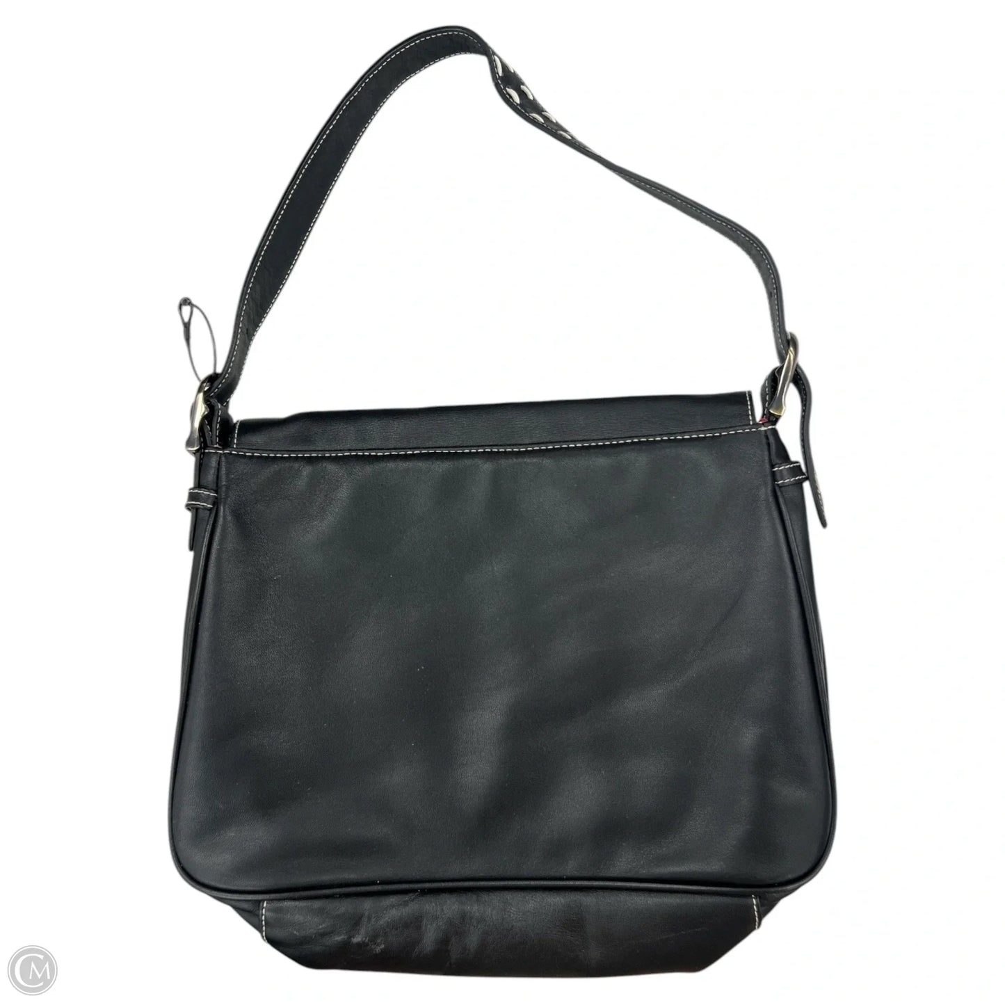 Handbag Leather By Isabella Fiore, Size: Medium