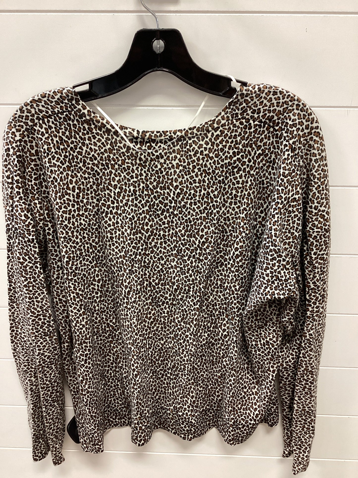 Top Ls By Banana Republic In Animal Print, Size:XL