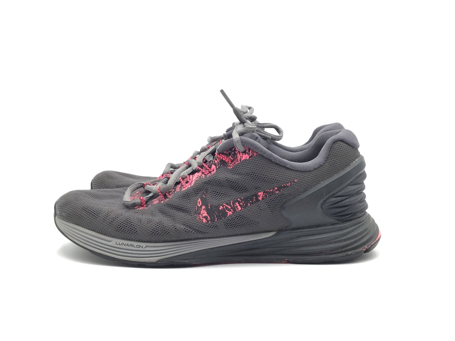 Shoes Athletic By Nike In Pinkgray, Size: 8