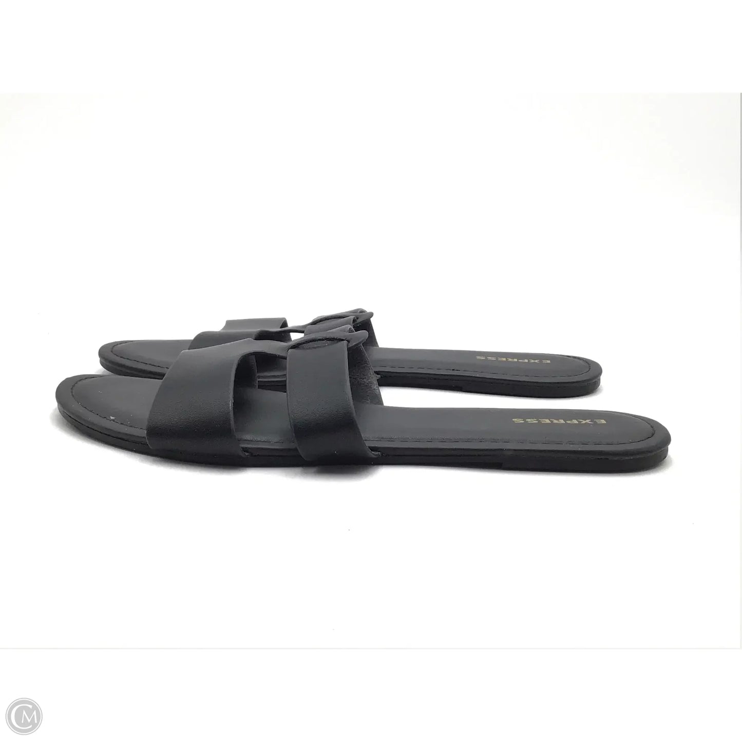 Sandals Flats By Express In Black, Size: 7