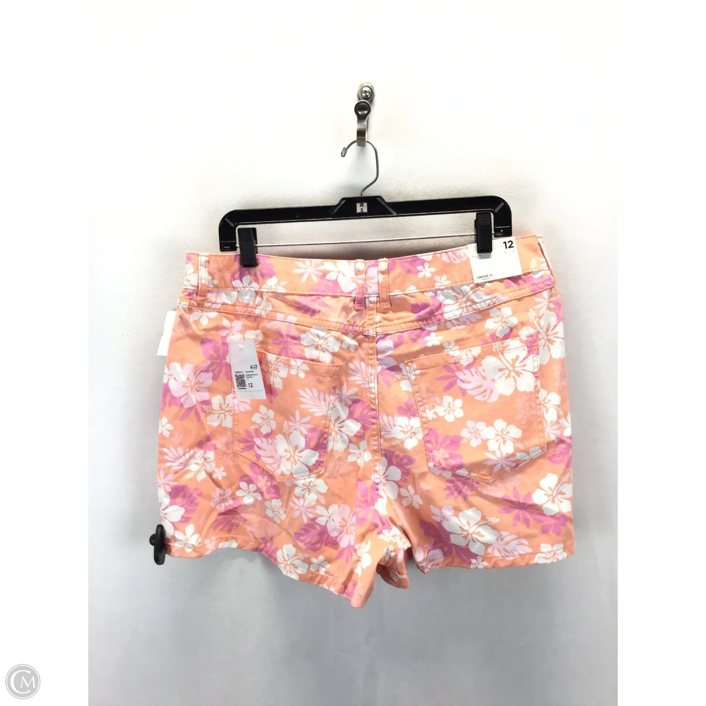 Shorts By Forever 21 In Floral Print, Size: 12