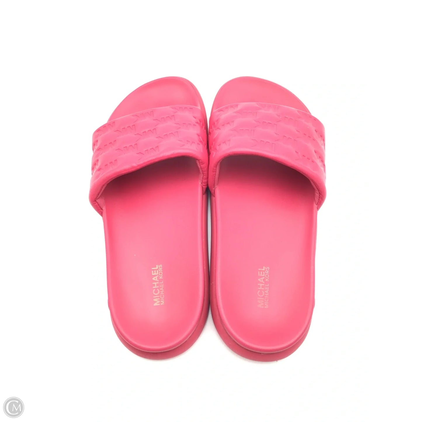 Sandals Designer By Michael Kors In Pink, Size: 9