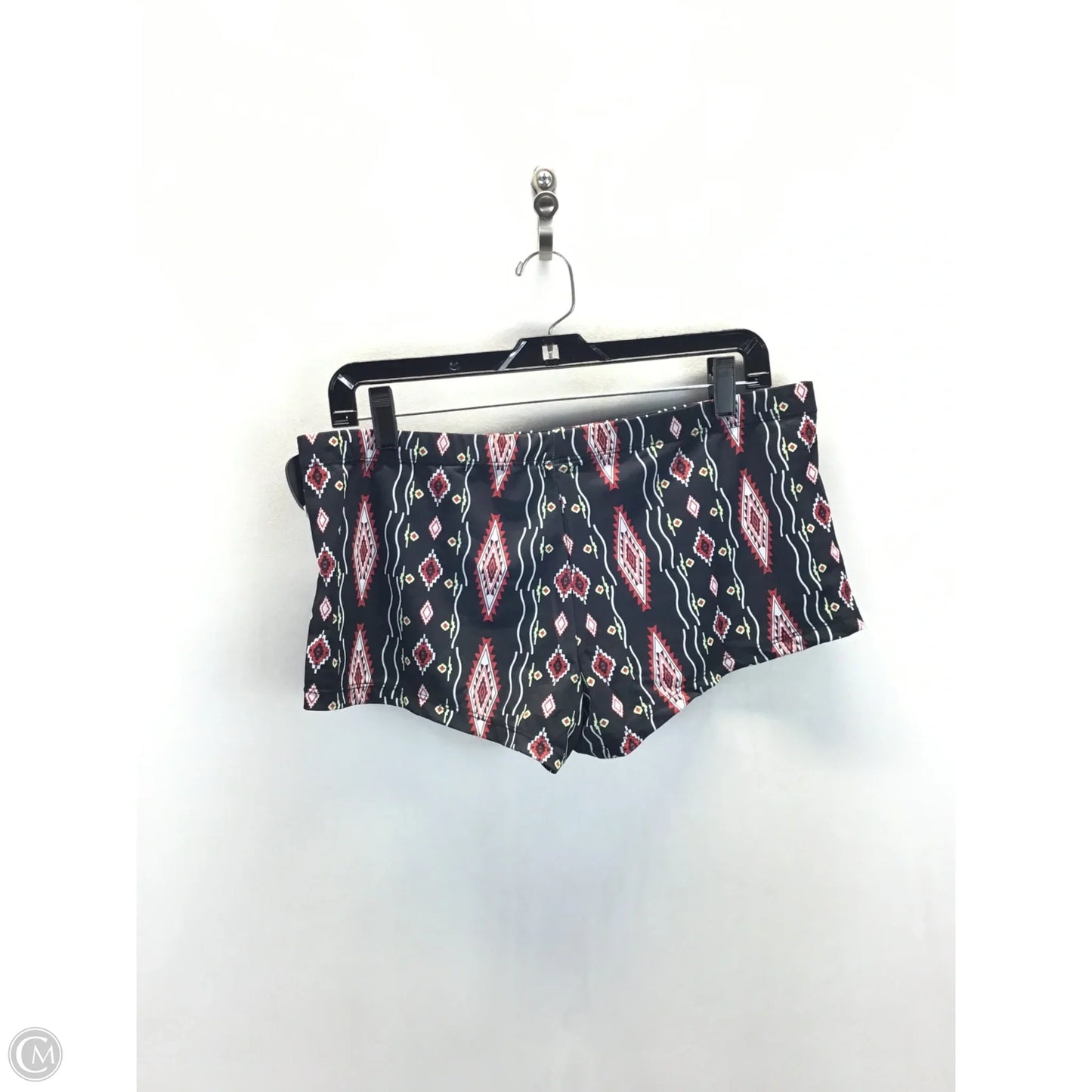 Swimsuit 2pc By Clothes Mentor In Black & Red, Size: Xl