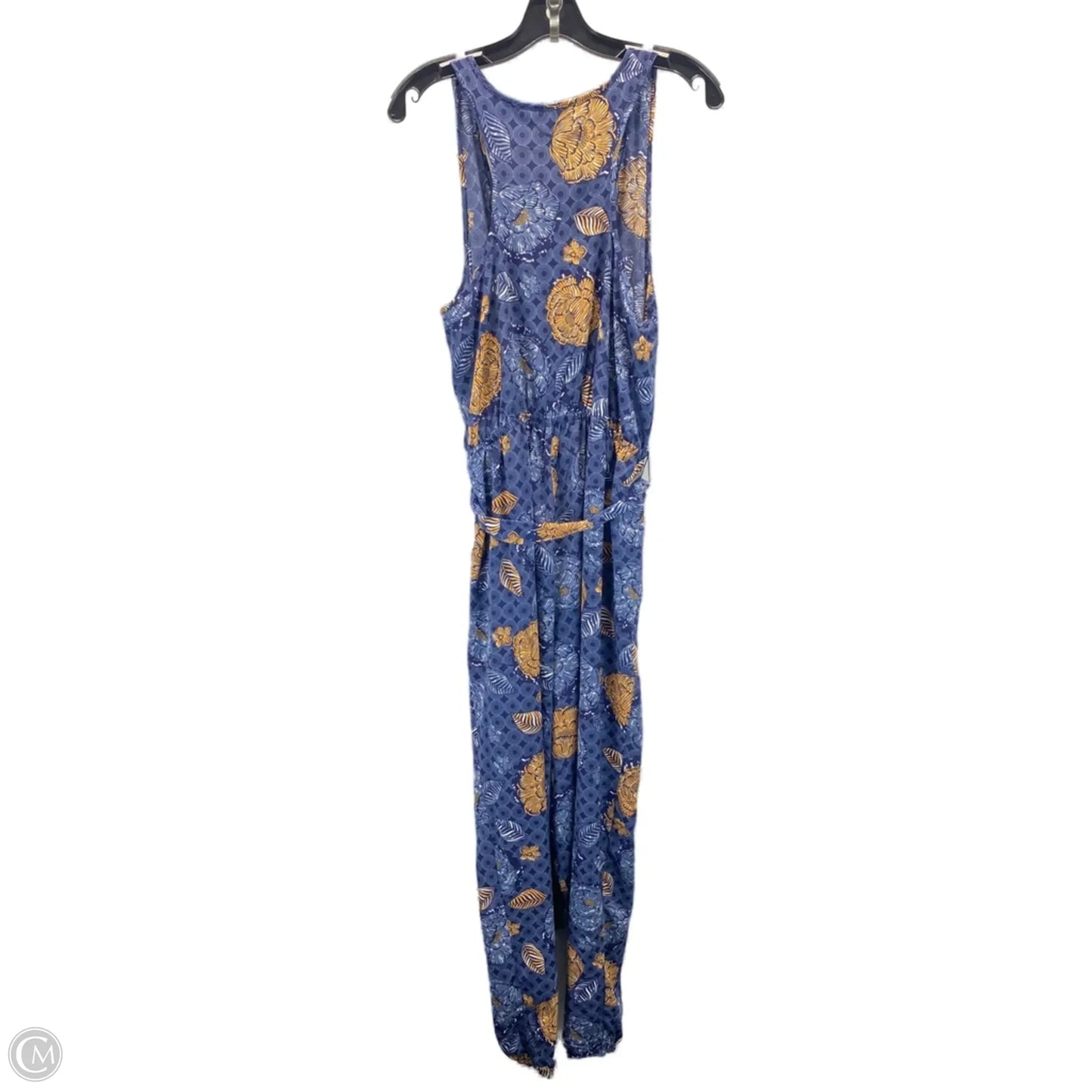 Jumpsuit By Forever 21 In Blue & Orange, Size: Xl