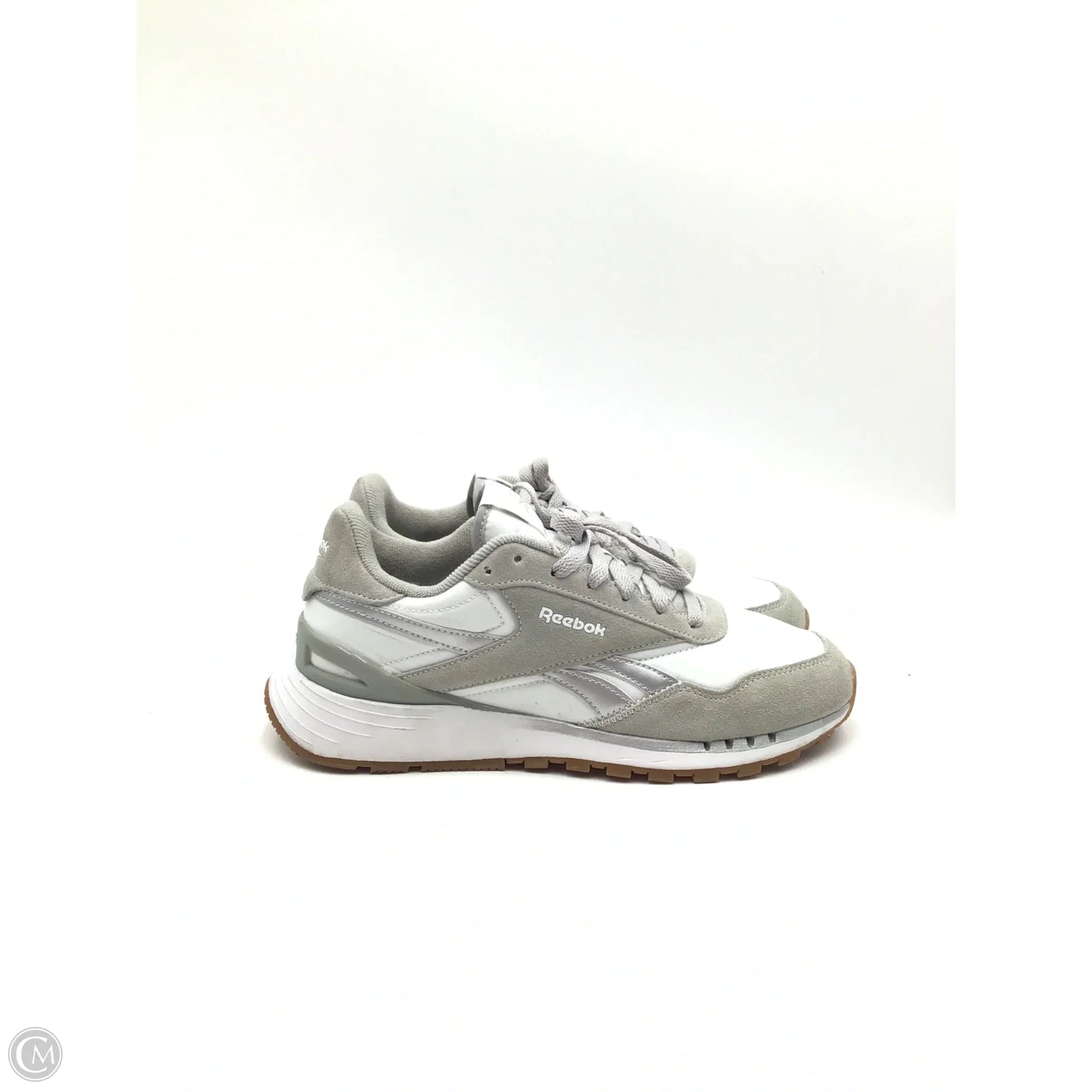 Shoes Sneakers By Reebok In Grey & White, Size: 9